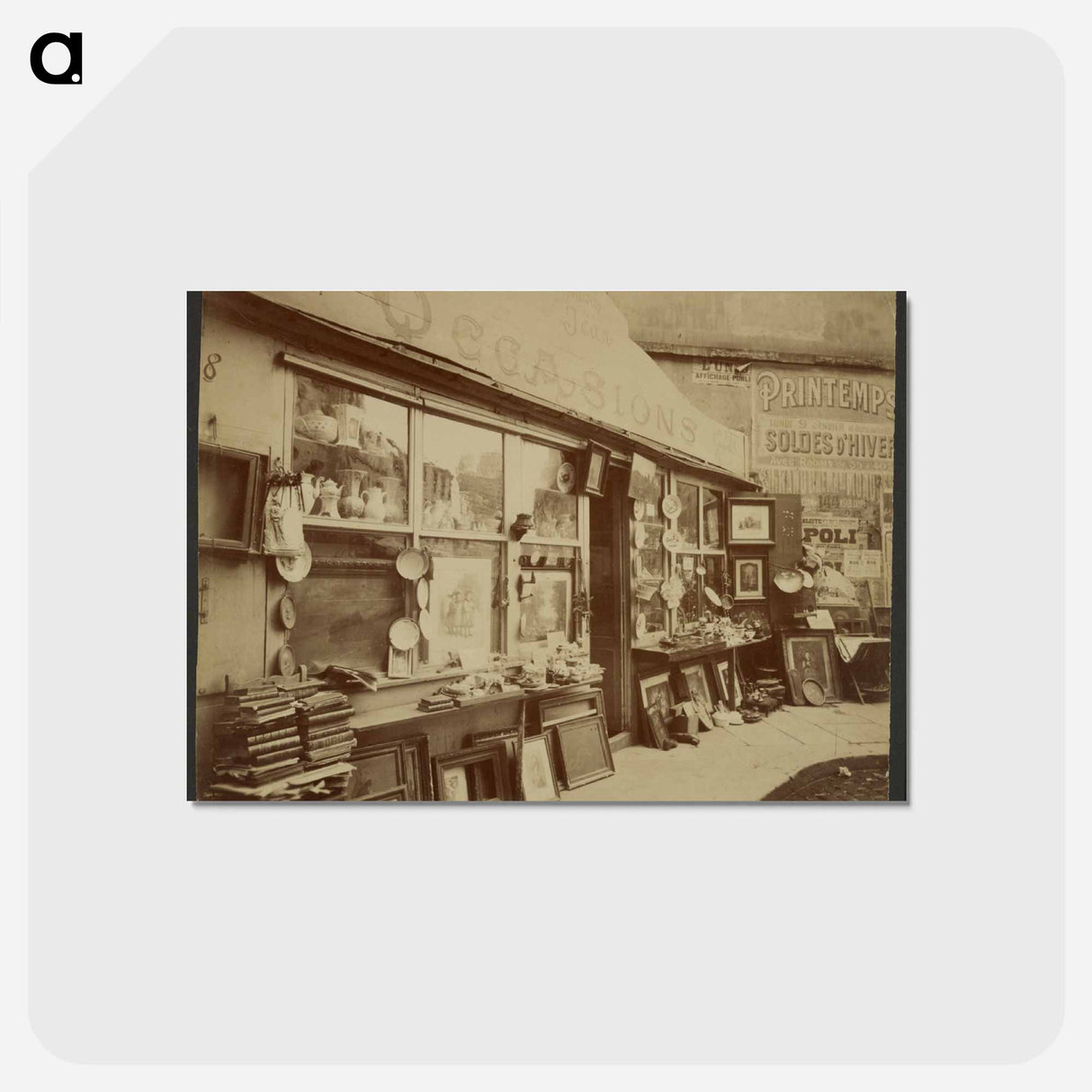 アートポストカード-Brocanteur
- ウジェーヌ アジェ Postcard.