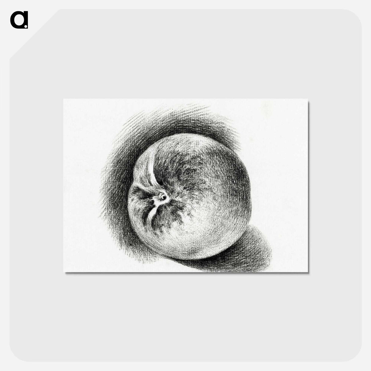 アートポストカード-Apple - ジャン ベルナール Postcard.