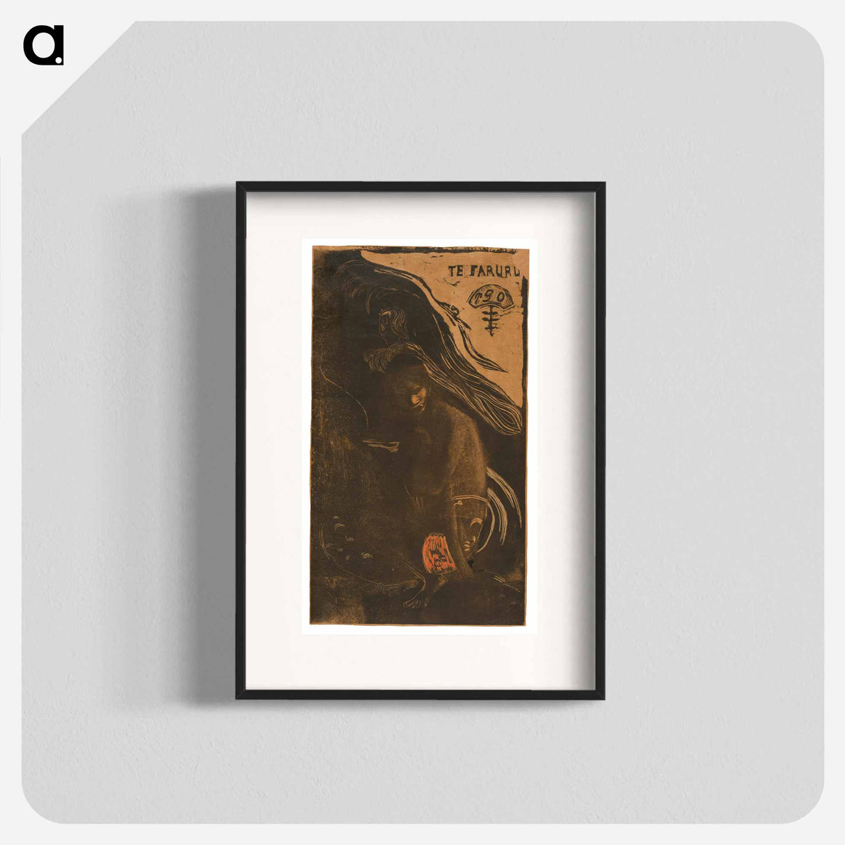Te faruru (Here We Make Love) - Paul Gauguin Poster.
