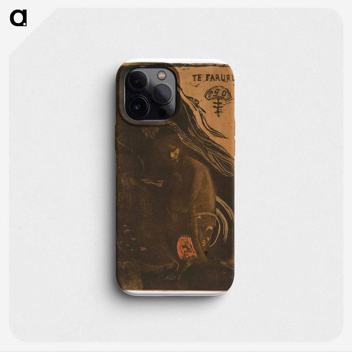 Te faruru (Here We Make Love) - Paul Gauguin Phone Case.