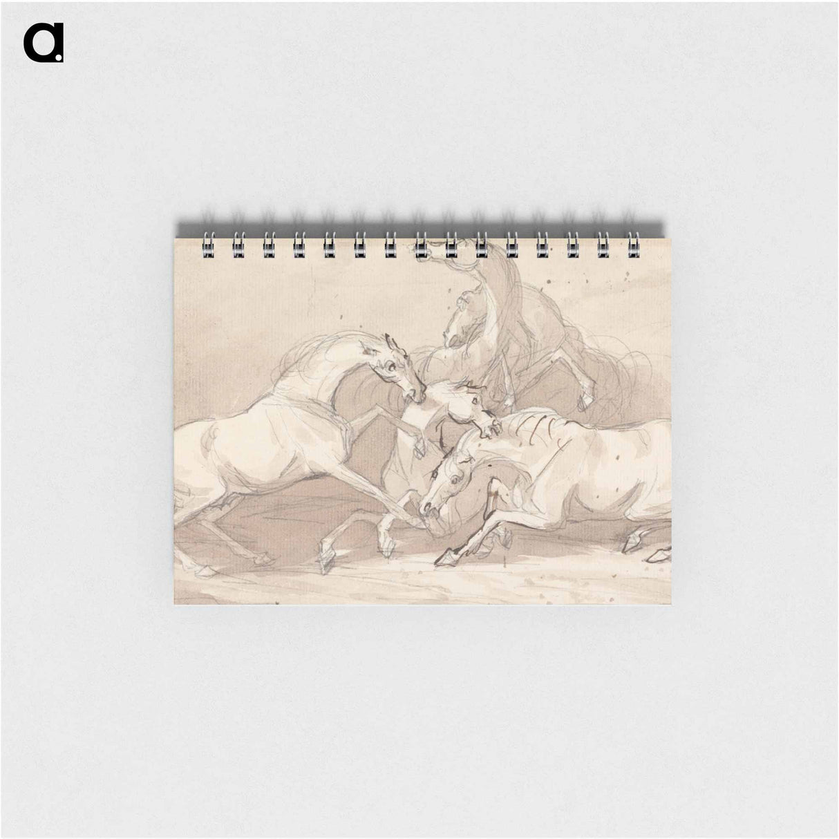 アートメモ帳-A Group of Five Horses Fighting
- イェール大学アートギャラリー Memo.