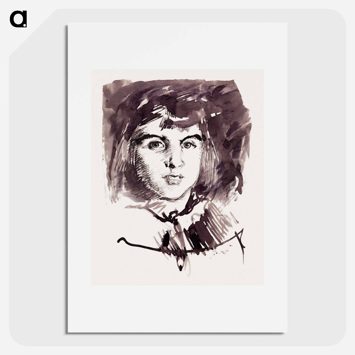 Marie-Louise Pailleron - John Singer Sargent Poster.