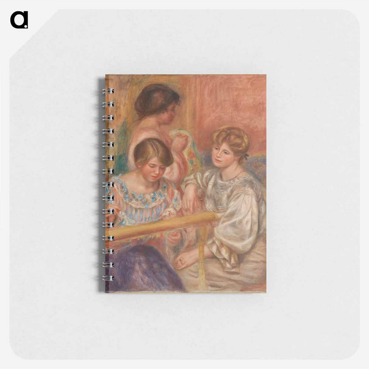 Embroiderers - ピエール オーギュスト ルノワール Memo.