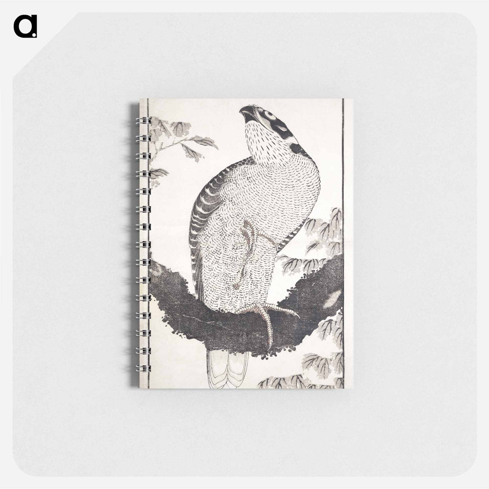 Katsushika Hokusai's bird - 葛飾 北斎 Memo.