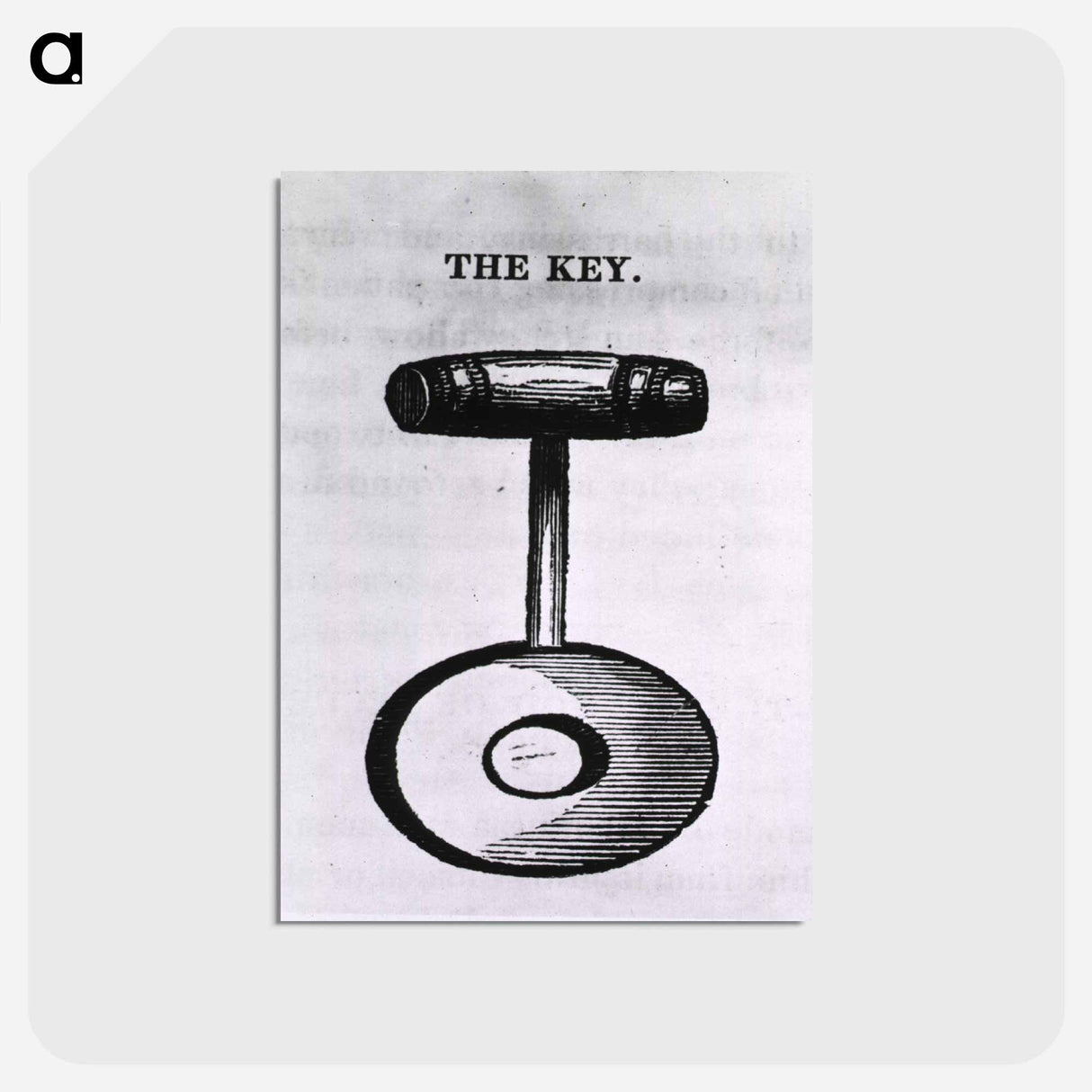 アートポストカード-The Key
- 国立医学図書館 Postcard.