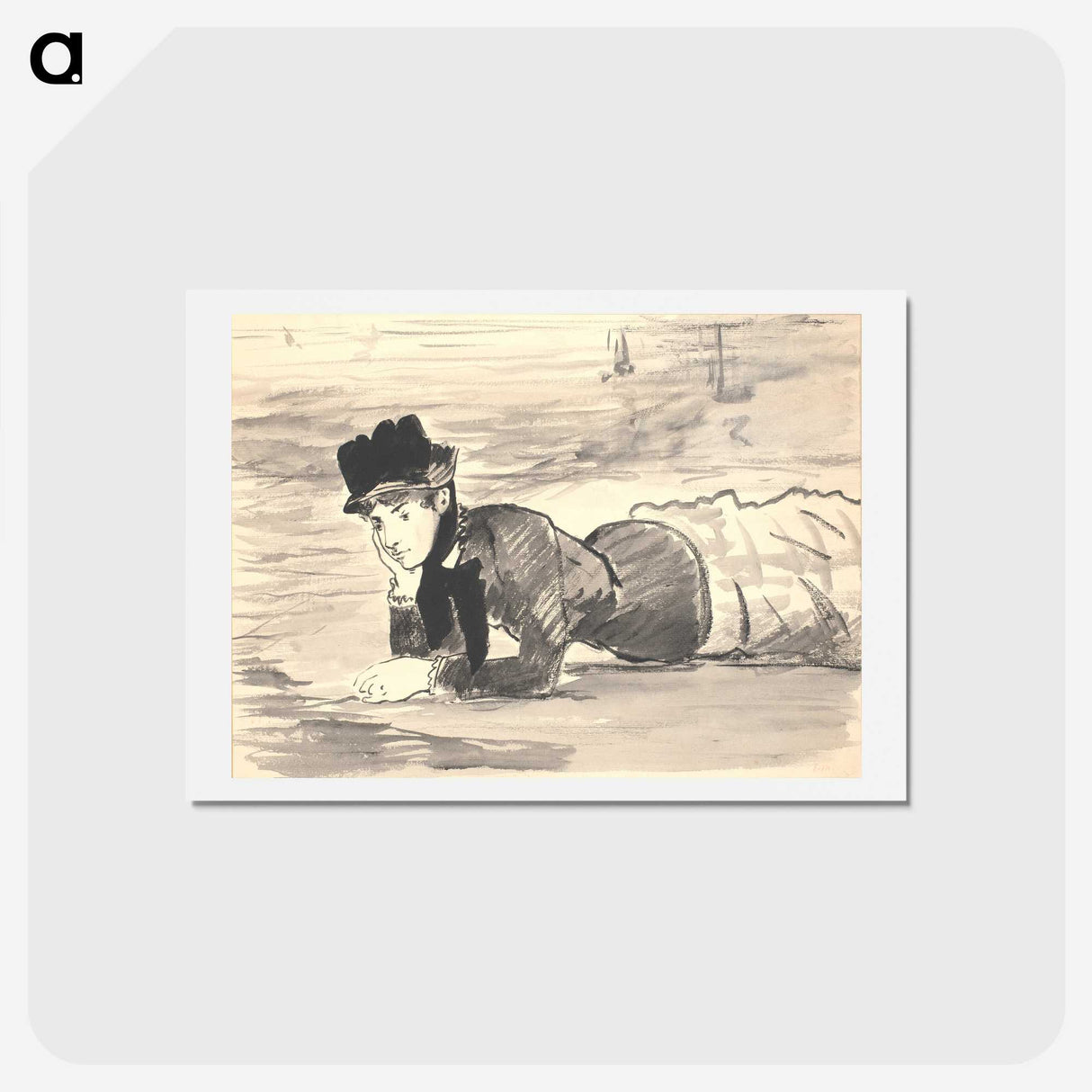 3-6_Edouard-Manet_hagaki