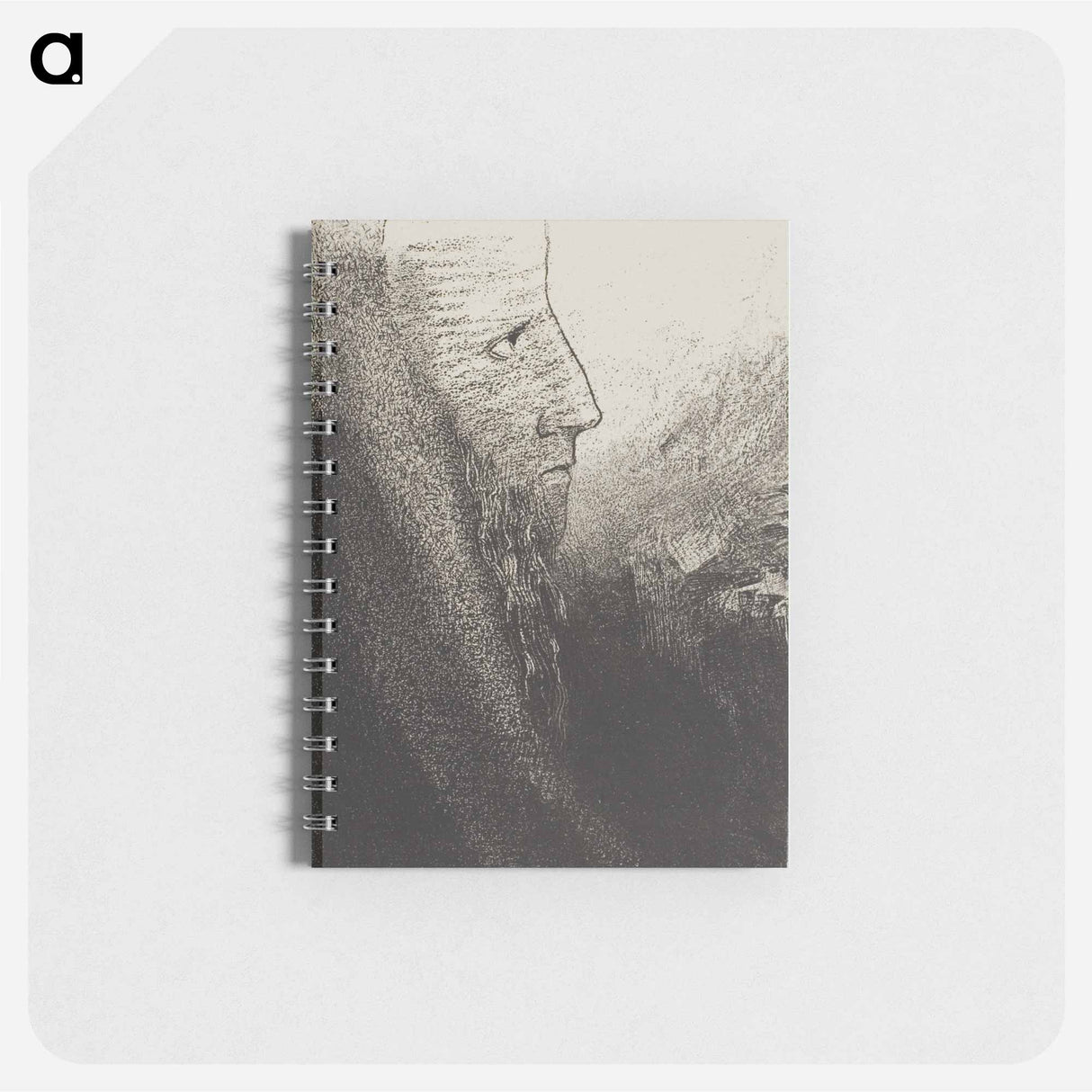 Saint Anthony: "Help Me, O My God!" - オディロン ルドン Memo.