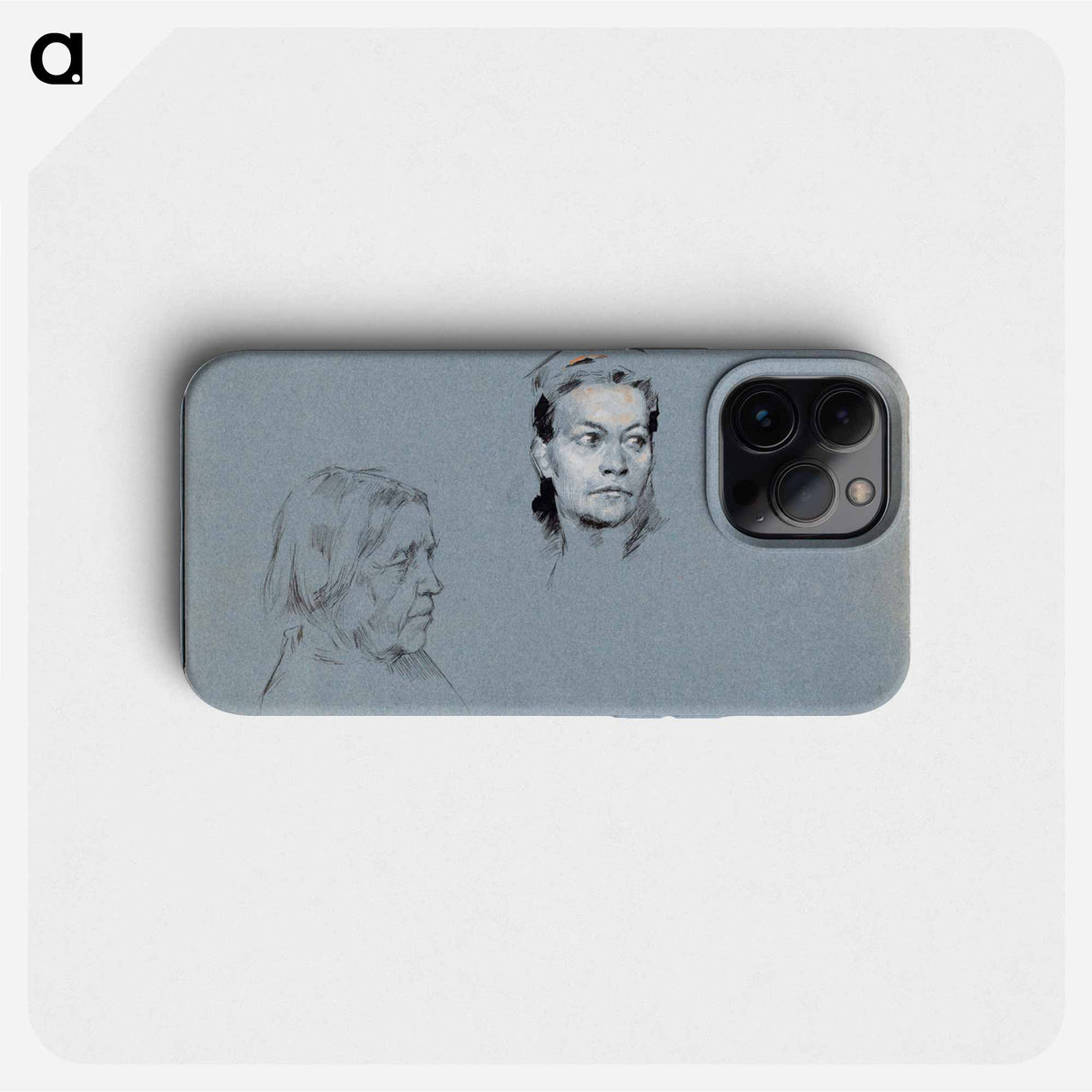 (unknown) part of a sketchbook - アルバート エーデルフェルト Phone Case.