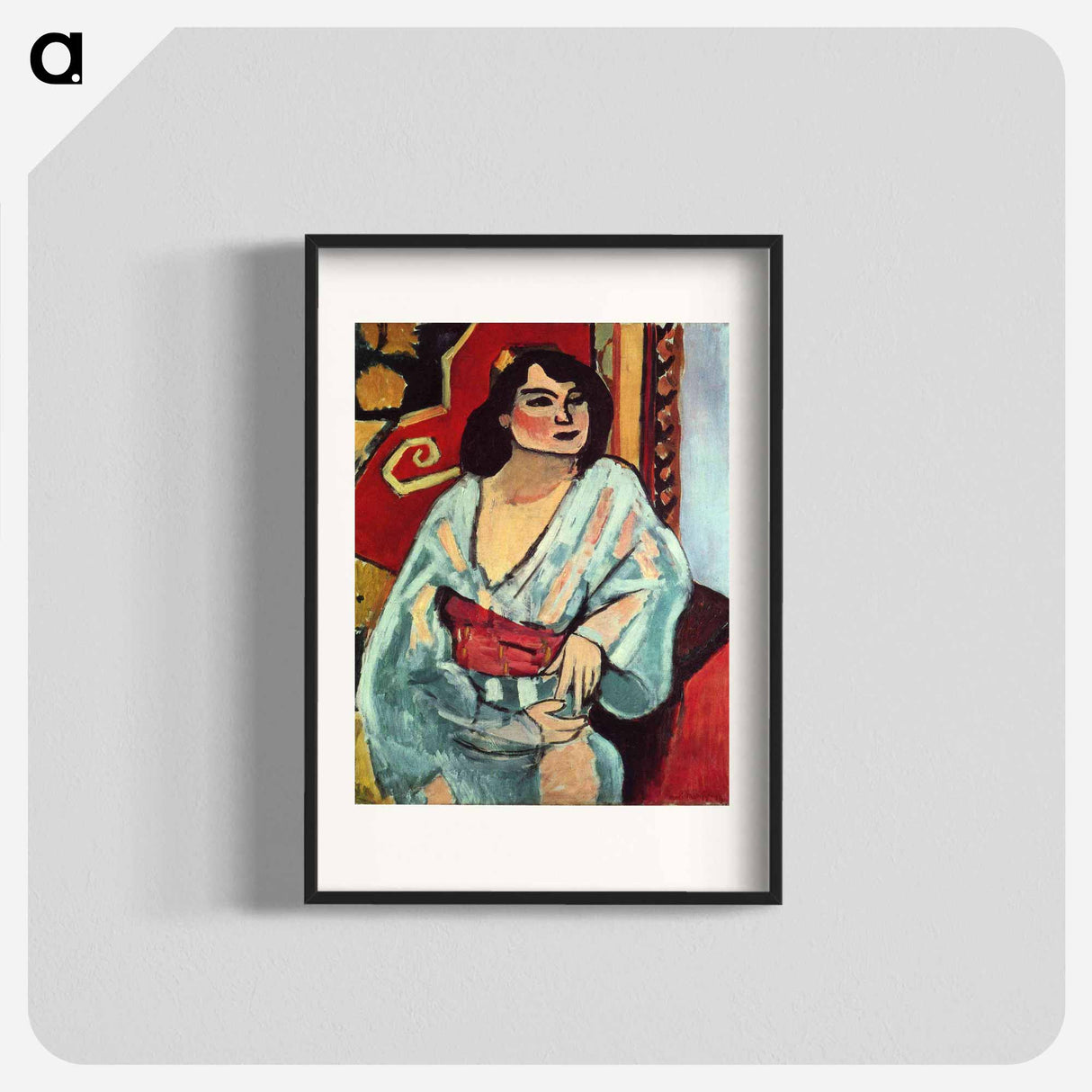 アートポスター-Algerian Woman - アンリ マティス Poster.