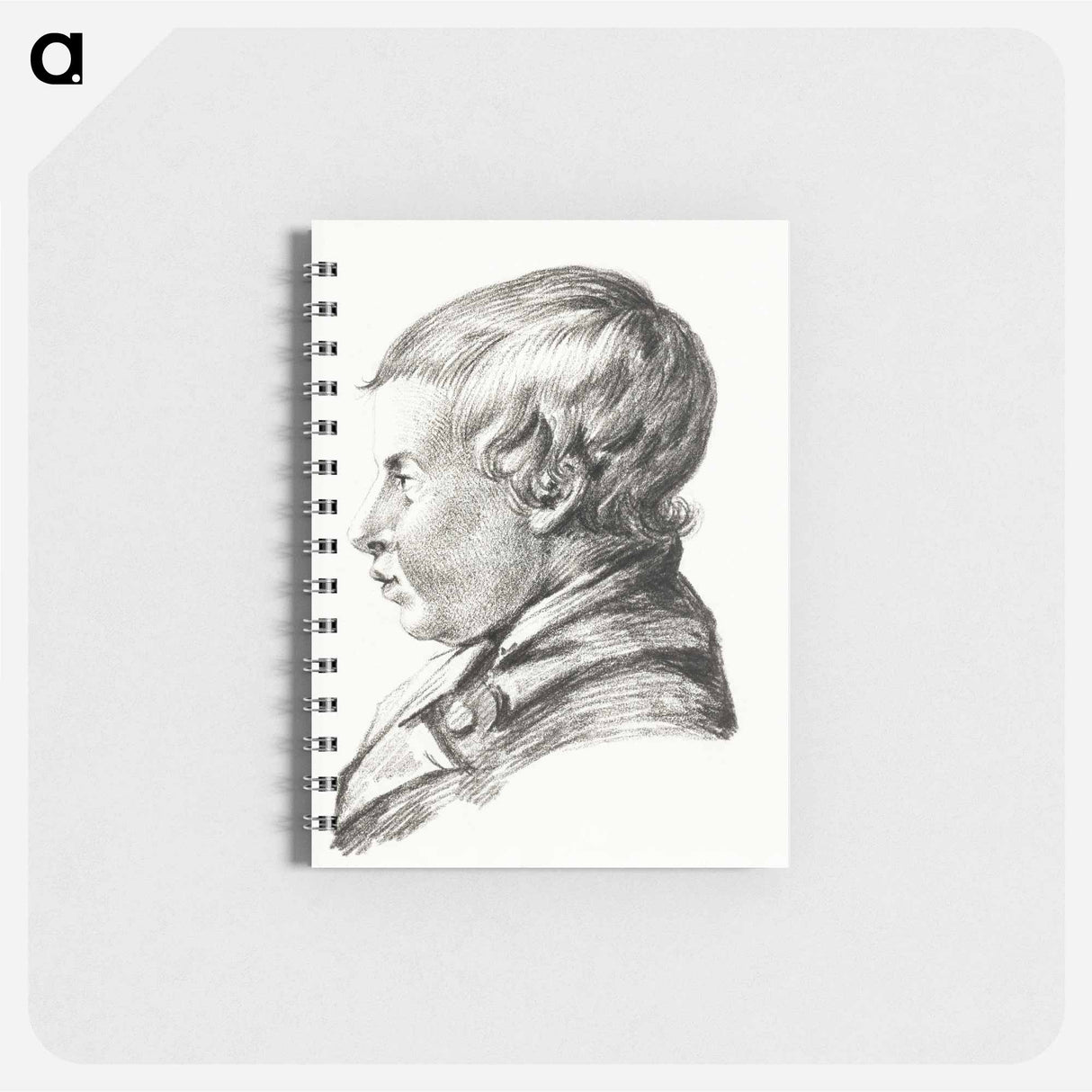 アートメモ帳-Bust of a boy - ジャン ベルナール Memo.