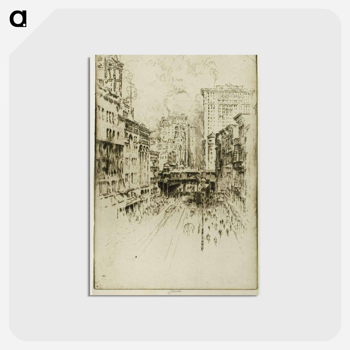 アートポストカード-Forty-Second Street
- ジョセフ ペネル Postcard.