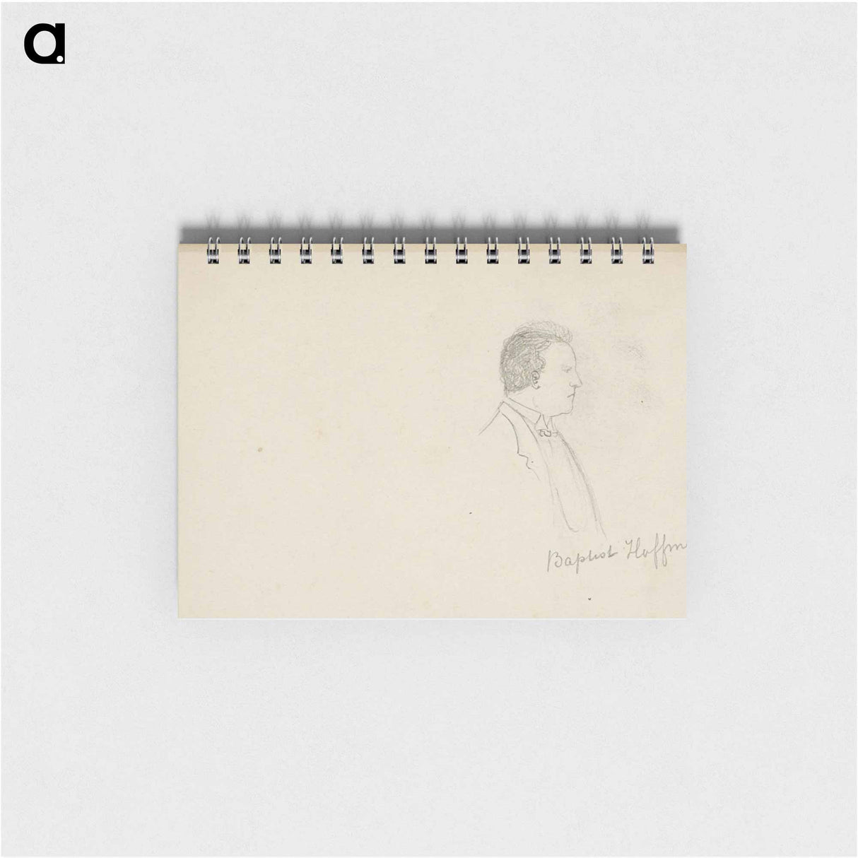 Portret van de operazanger Johann Baptist Hoffmann - ユリー デ フラーハ Memo.