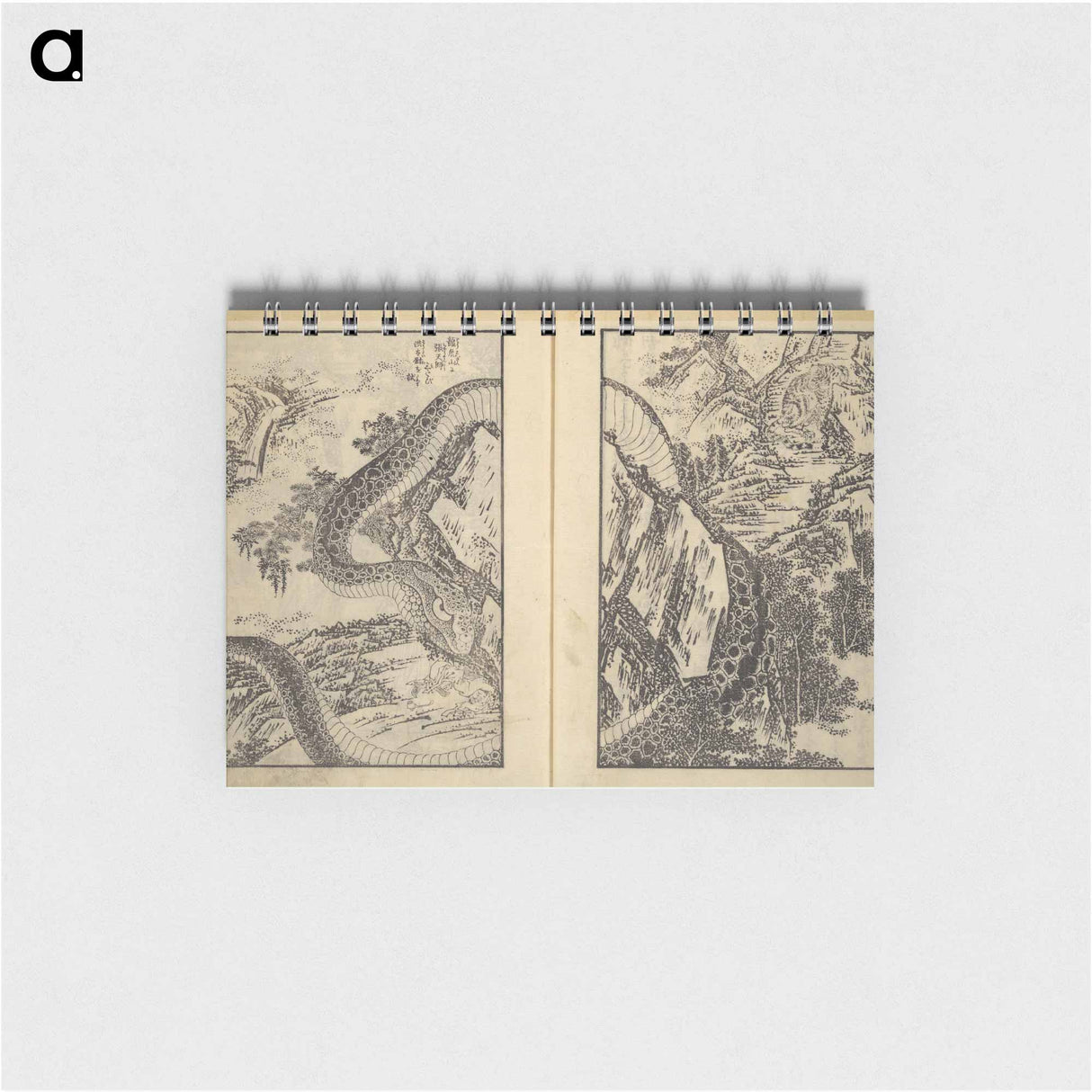 Collection of Short Poems in Chinese from Itako by Katsushika Hokusai - 葛飾 北斎 Memo.