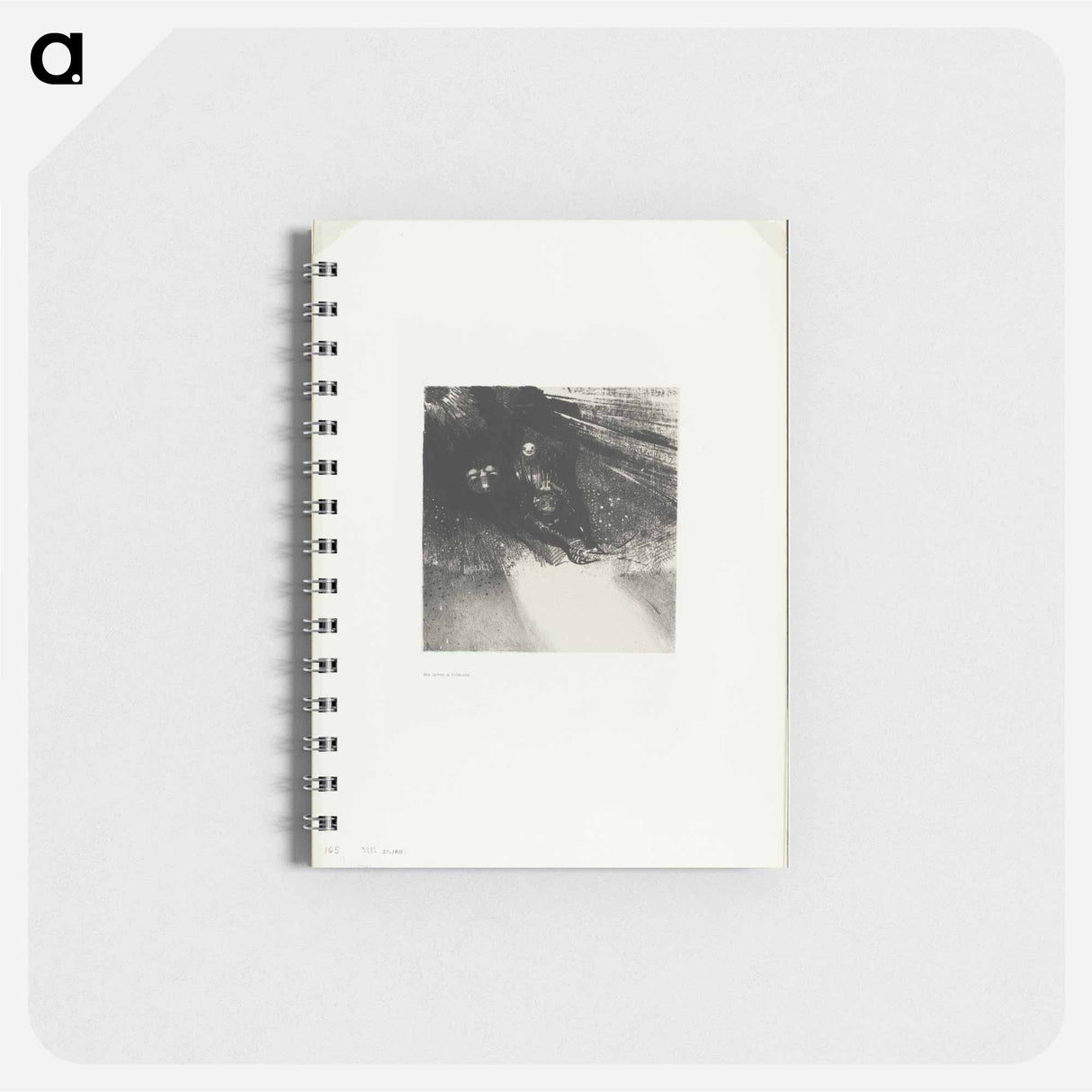 Larvae So Bloodless and So Hideous - オディロン ルドン Memo.