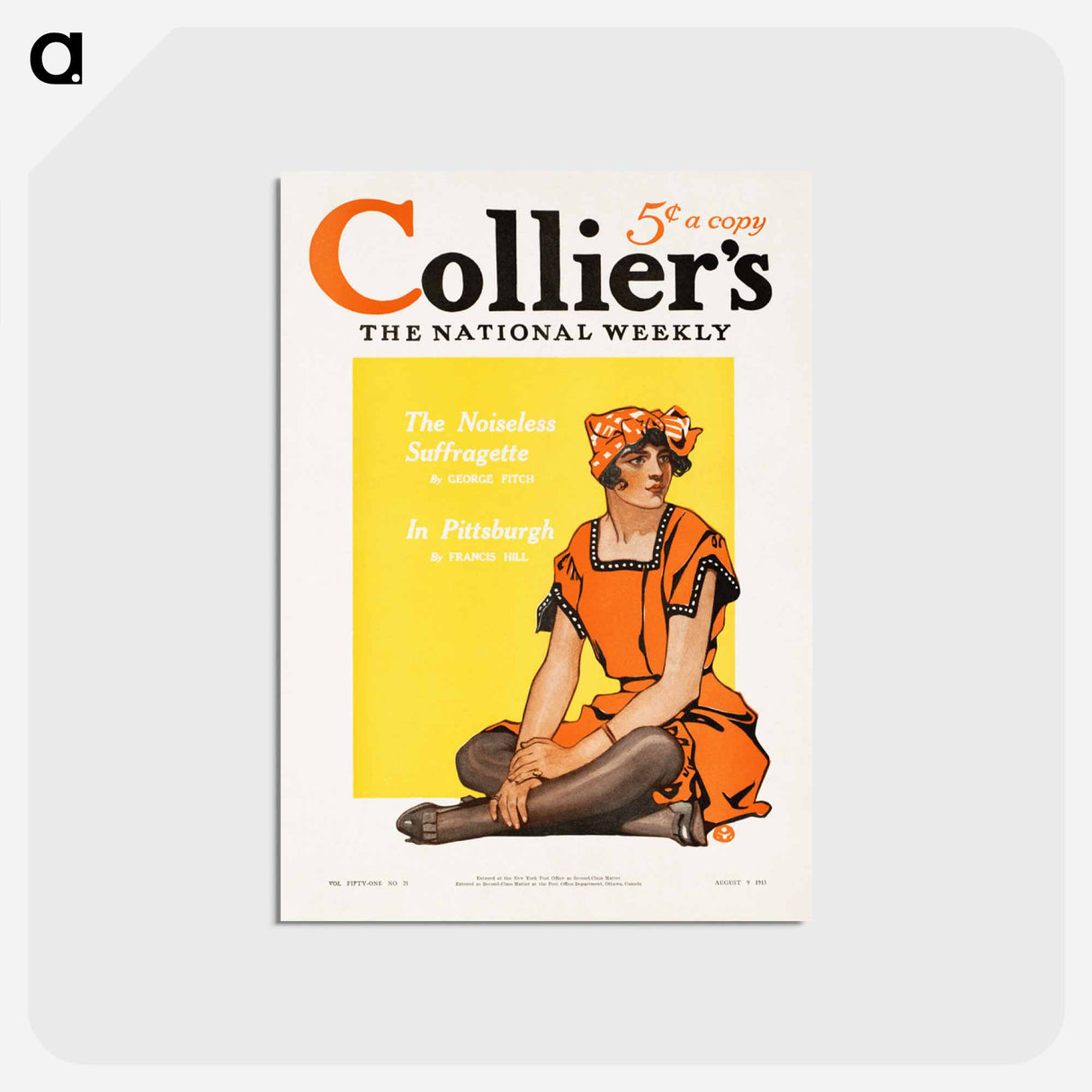 アートポストカード-Collier's
- ボストン公共図書館 Postcard.
