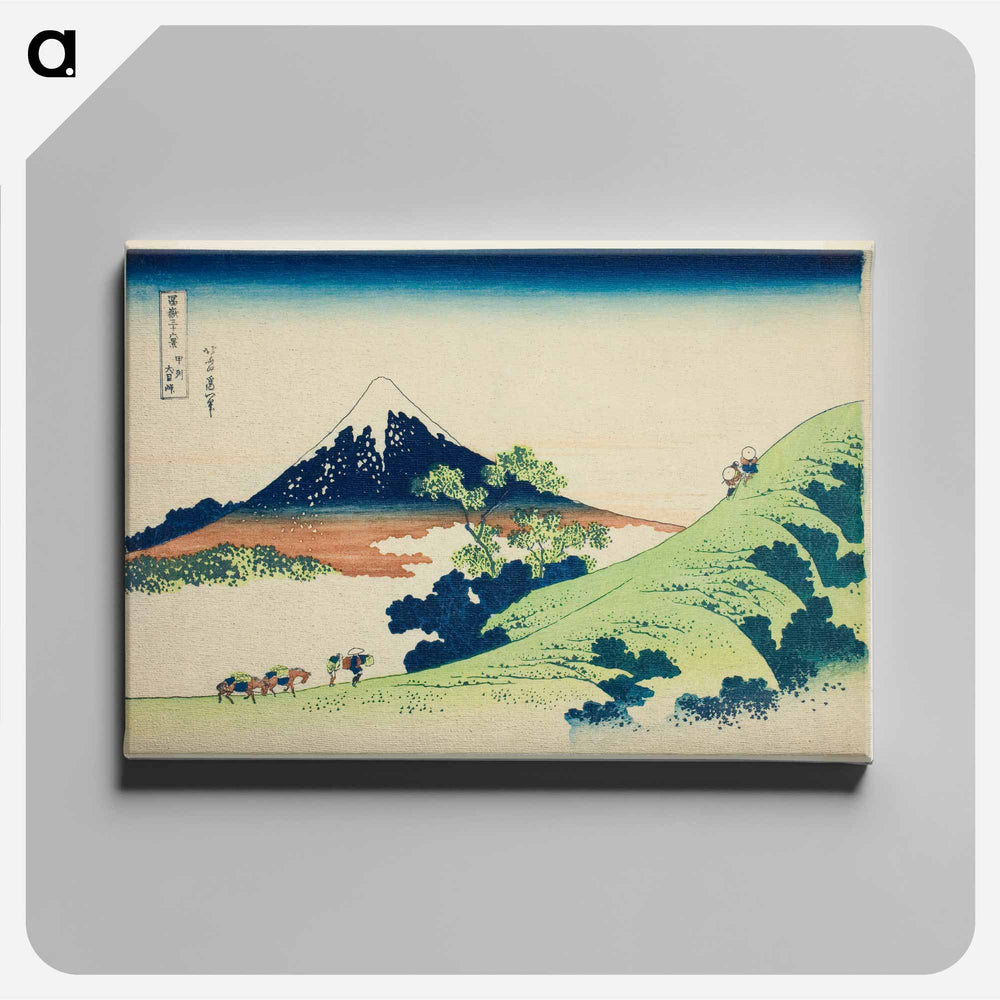 Hokusai's Thirty-six Views of Mount Fuji - Katsushika Hokusai Canvas.