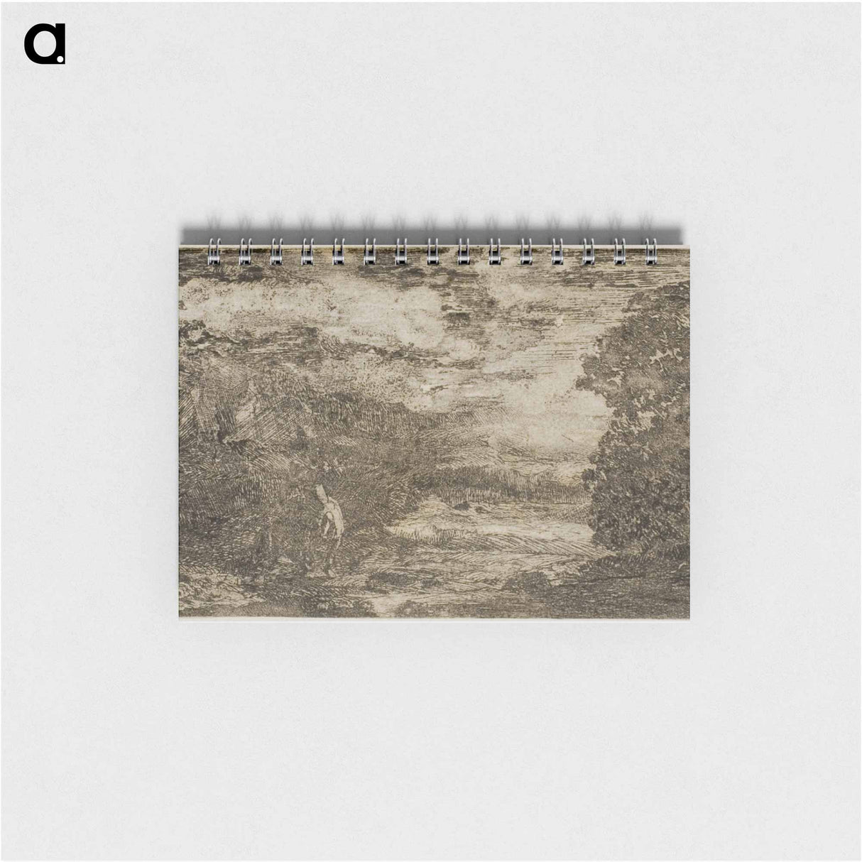 Horseman Under a Stormy Sky - オディロン ルドン Memo.