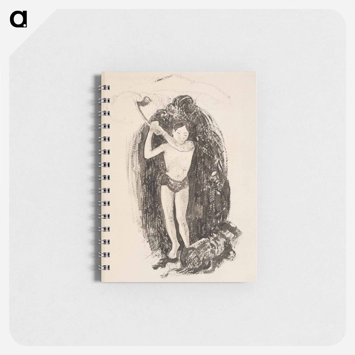 Man with an Ax - ポール ゴーギャン Memo.