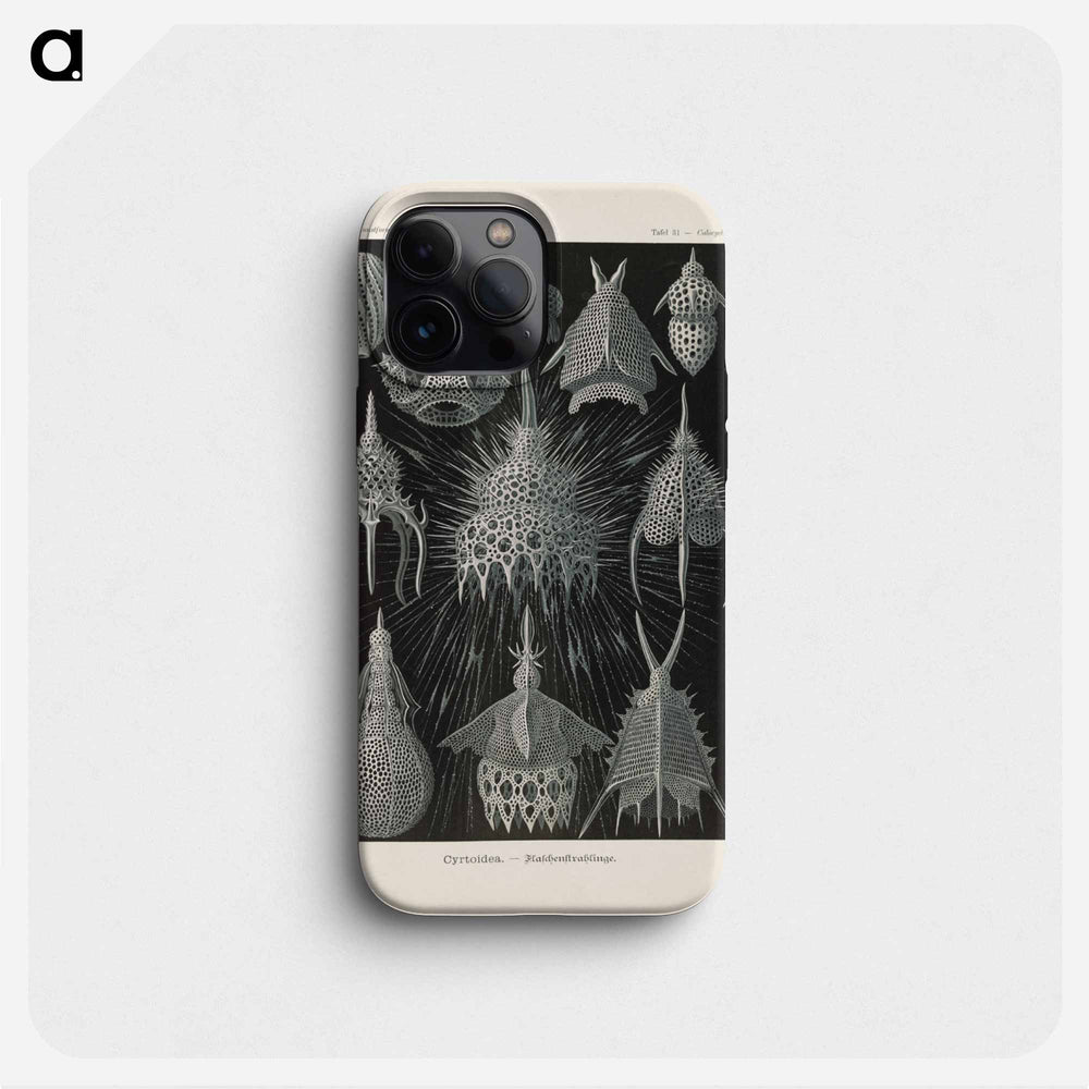 Marine life illustration - エルンスト ヘッケル Phone Case.