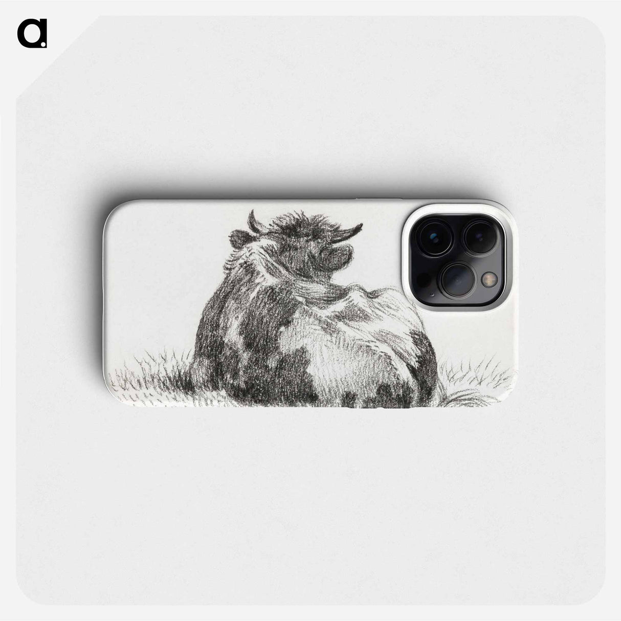 Lying cow - Jean Bernard Phone Case.