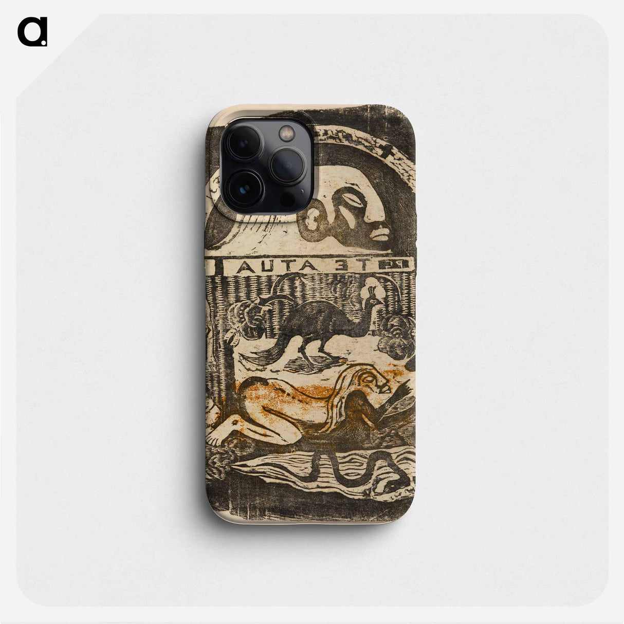 The God (Te atua) - Paul Gauguin Phone Case.