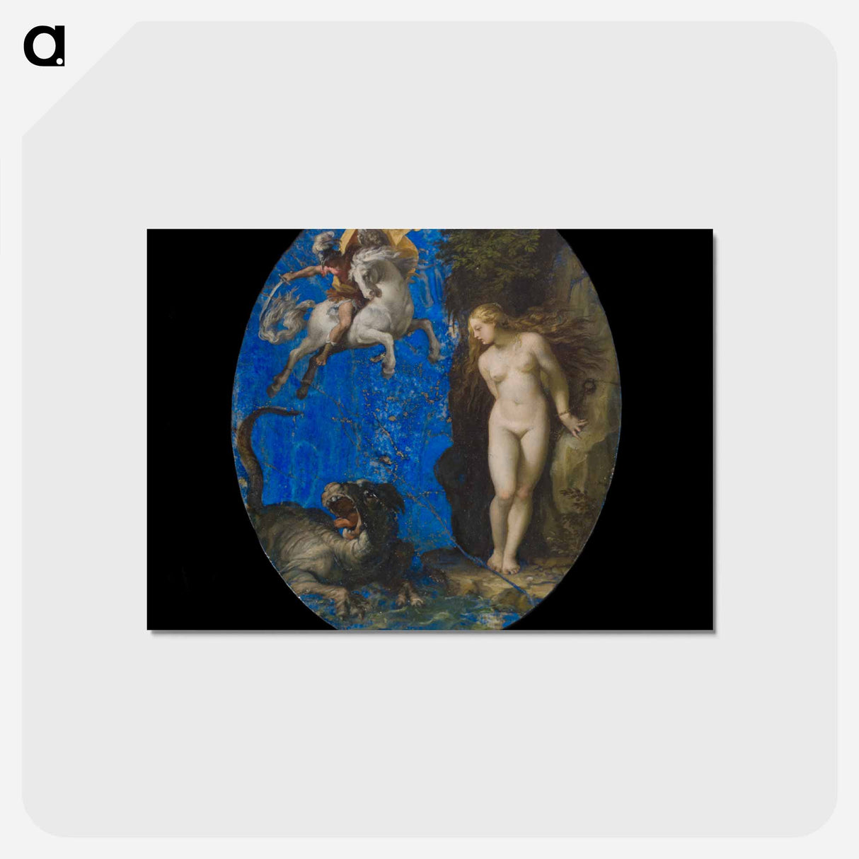アートポストカード-Perseus Rescuing Andromeda
- セントルイス美術館 Postcard.