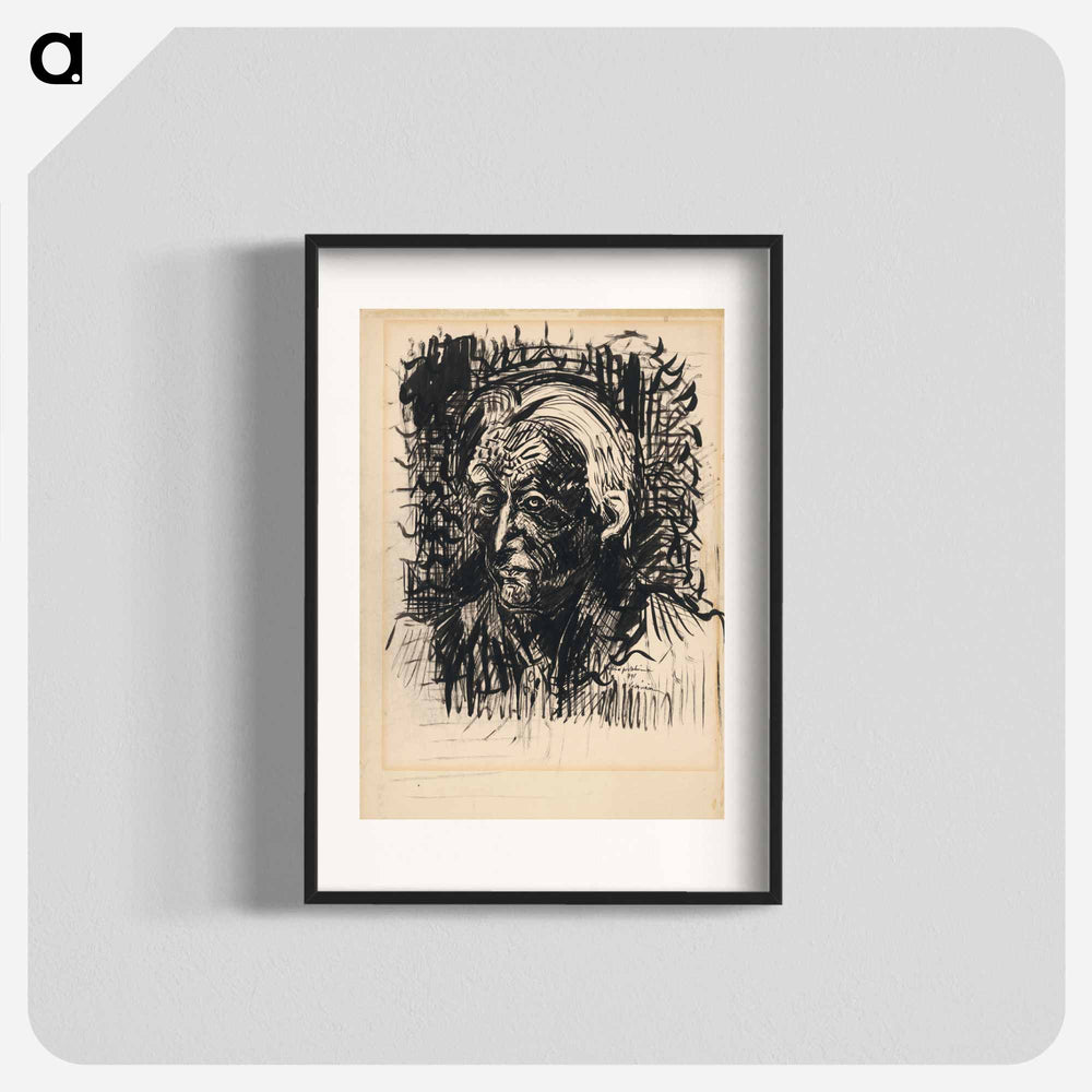 Self portrait - アーノルド ピーター ワイズ クビンチャン Poster.
