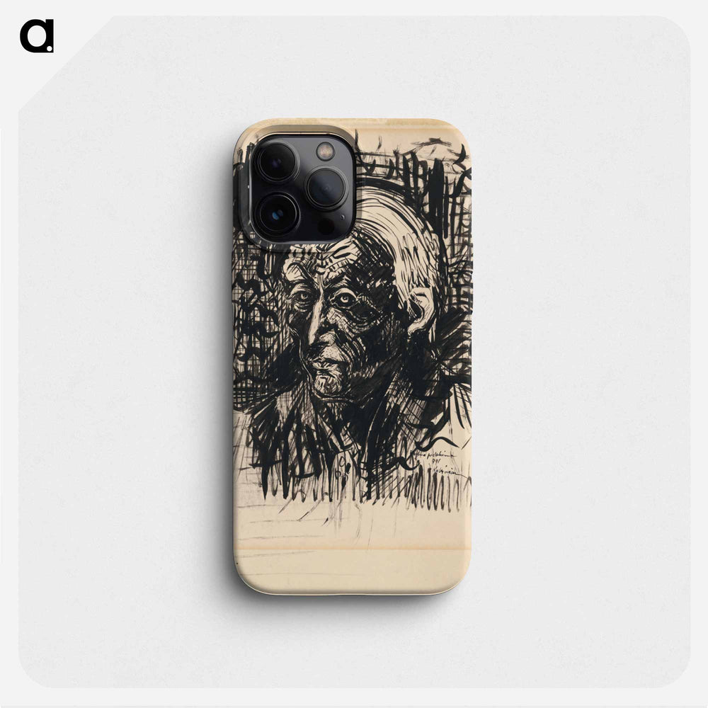 Self portrait - アーノルド ピーター ワイズ クビンチャン Phone Case.