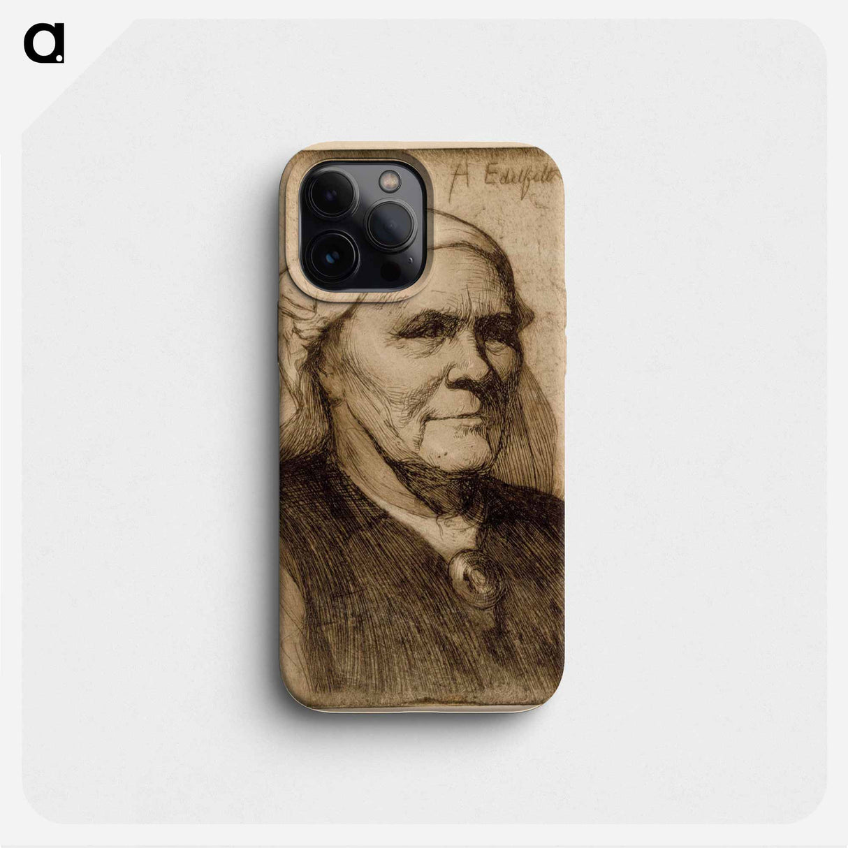 Ruokolahden eukko - アルバート エーデルフェルト Phone Case.