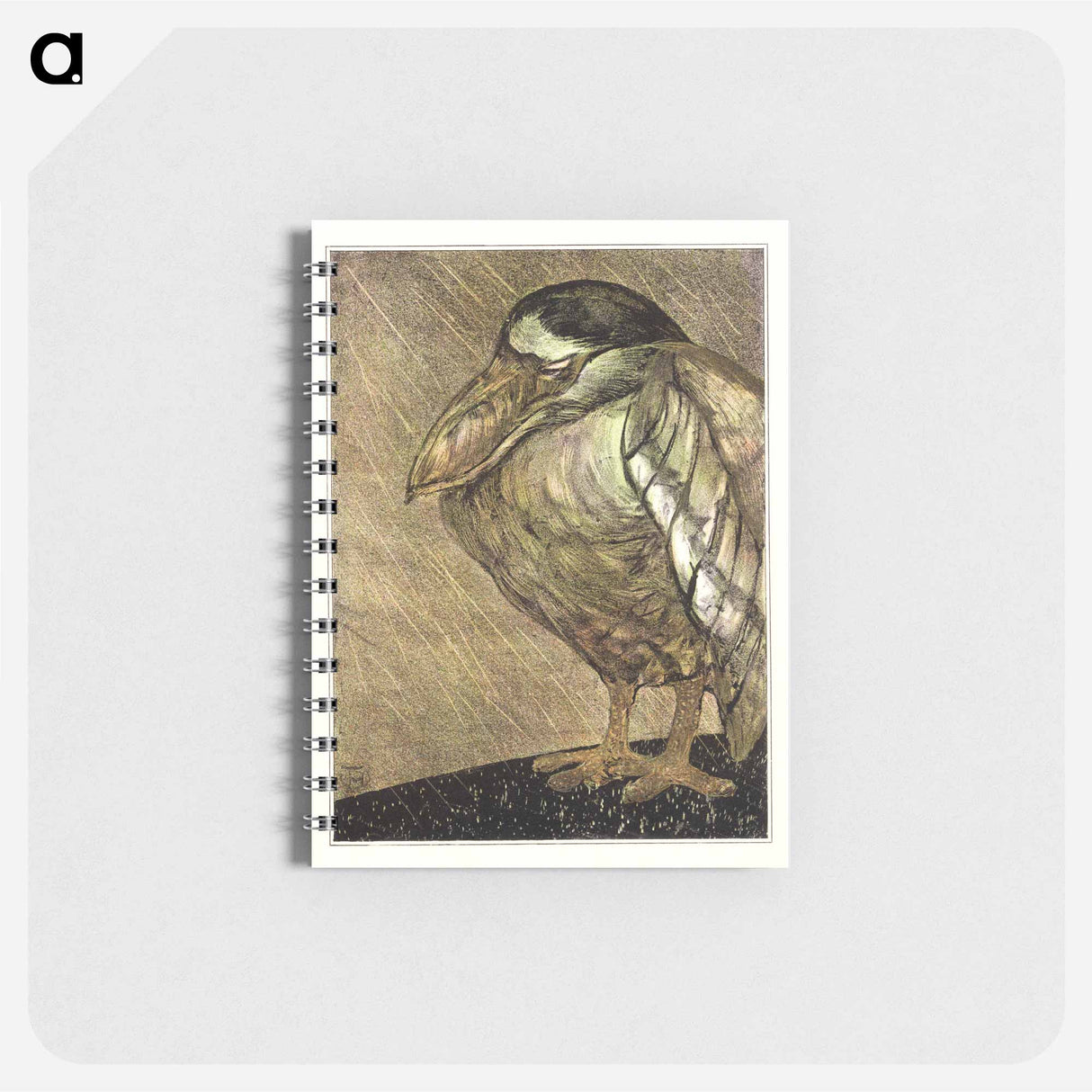 Schuitbekreiger in de regen - テオ ヴァン ホイテマ Memo.