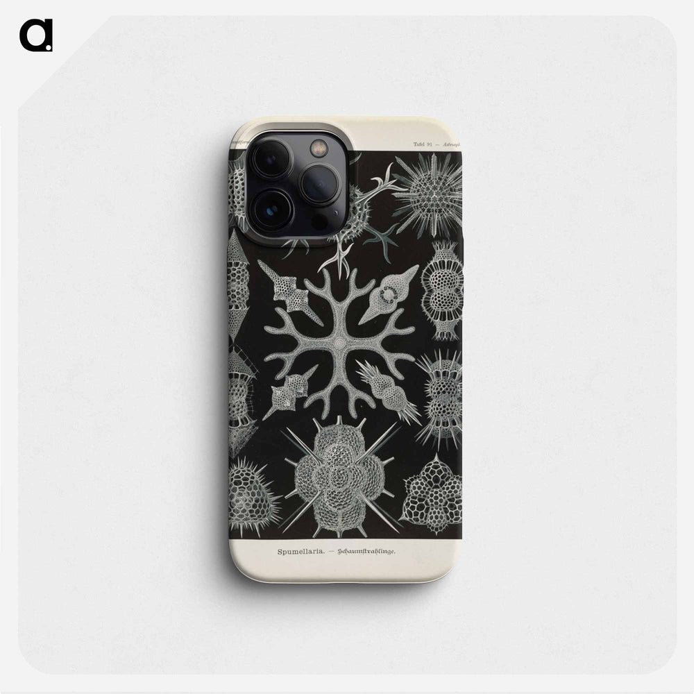 Marine life illustration - エルンスト ヘッケル Phone Case.
