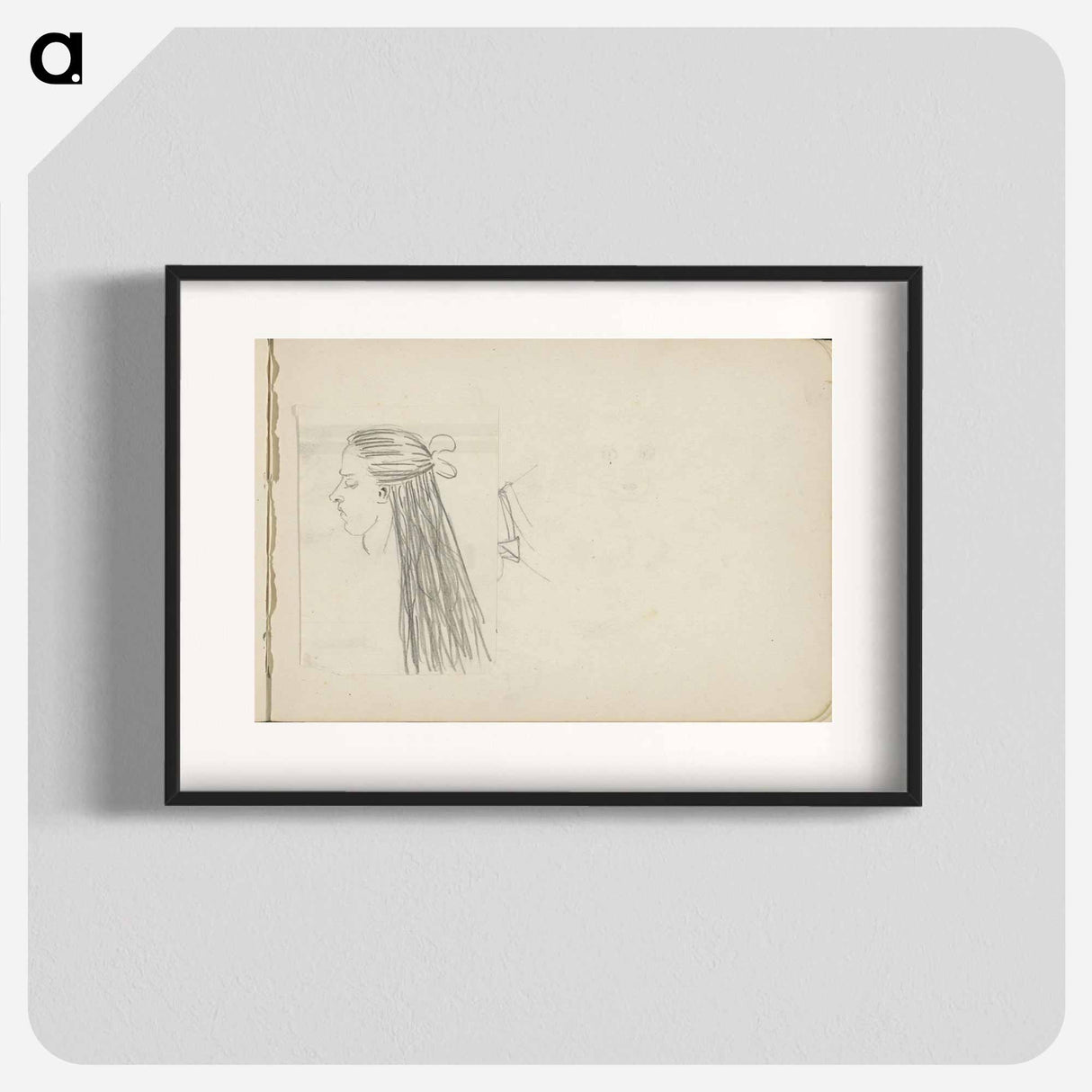 The boy of the past meets the future in a flash - Julie de Graag Poster.