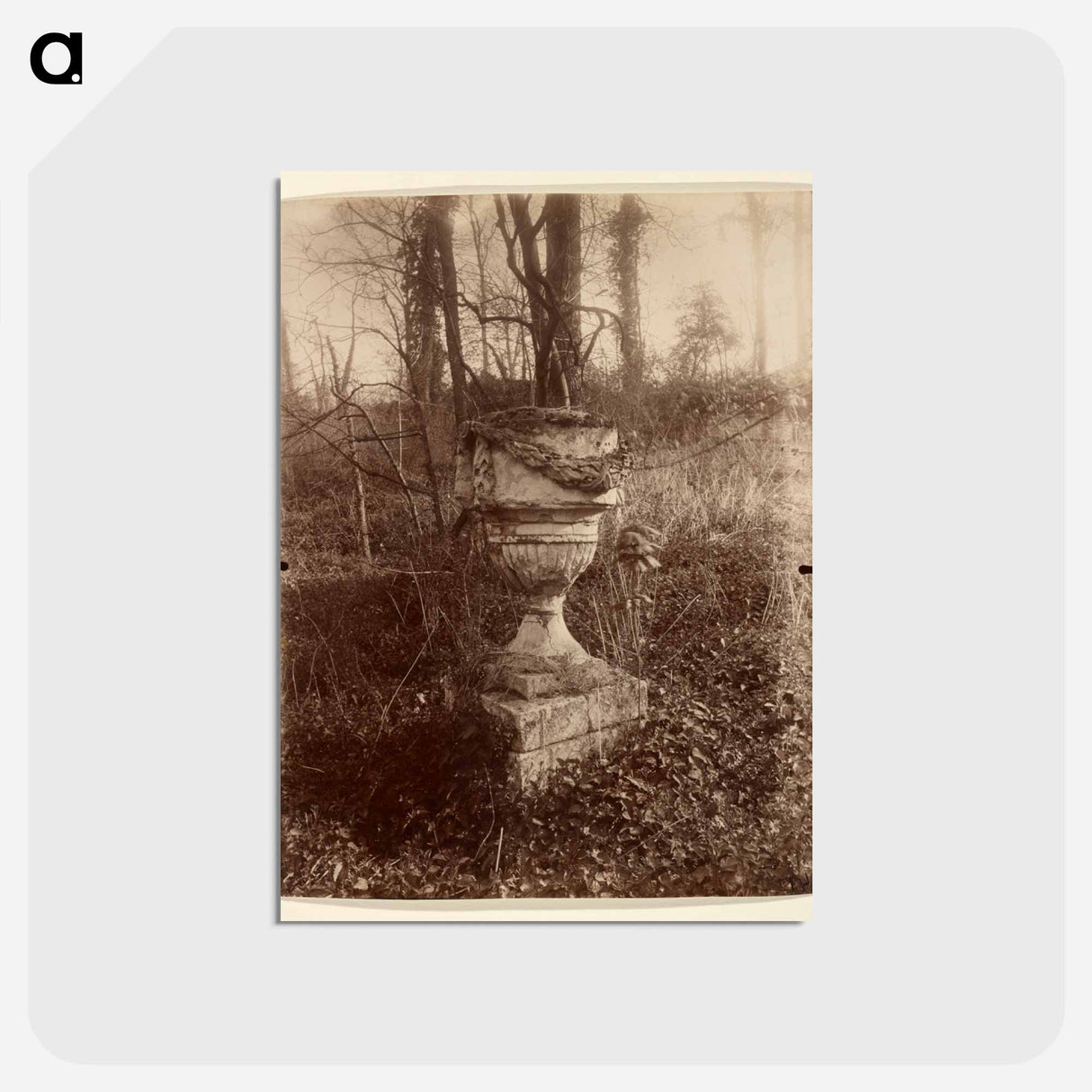アートポストカード-Parc de Sceaux
- ウジェーヌ アジェ Postcard.
