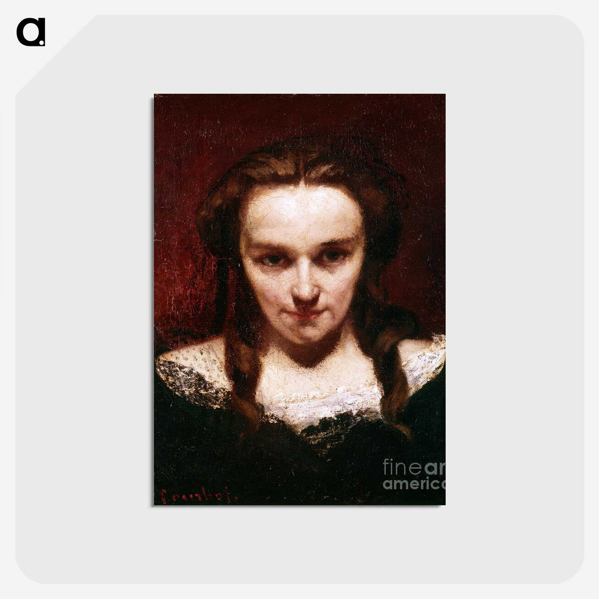 3-77_Gustave-Courbet_postcard