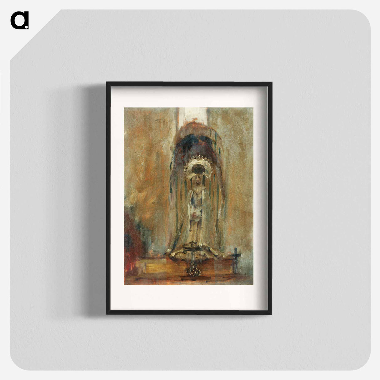 A Spanish Madonna - John Singer Sargent Poster.