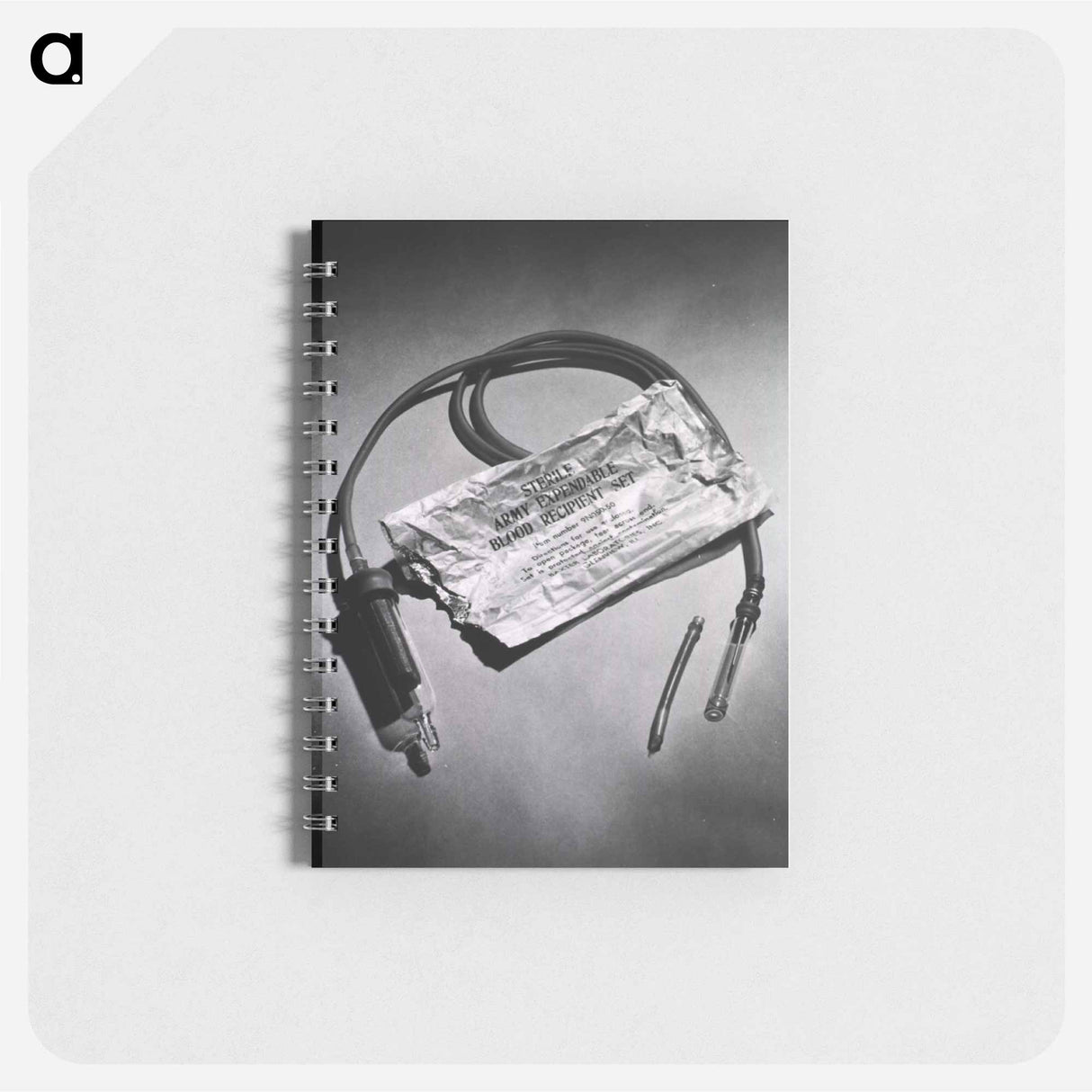 アートメモ帳-Sterile Army Expendable Blood Recipient Set
- 国立医学図書館 Memo.