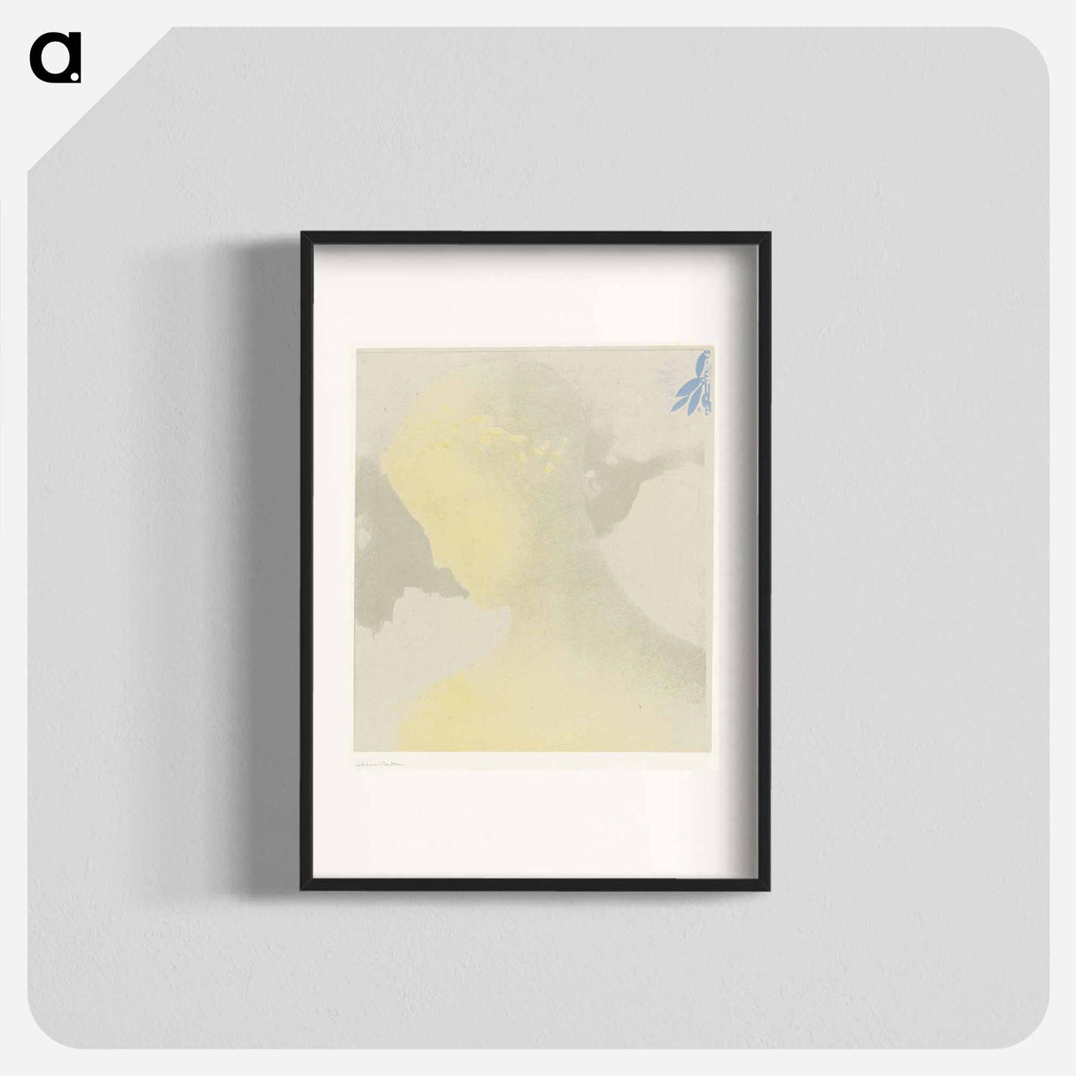 Beatrice - オディロン ルドン Poster.