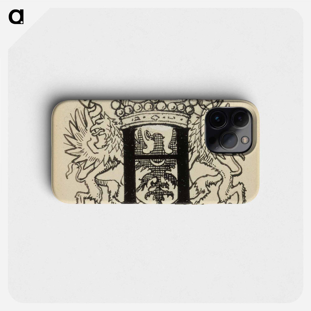 Matkamiehen näky -runon alkukirjain h - アルバート エーデルフェルト Phone Case.