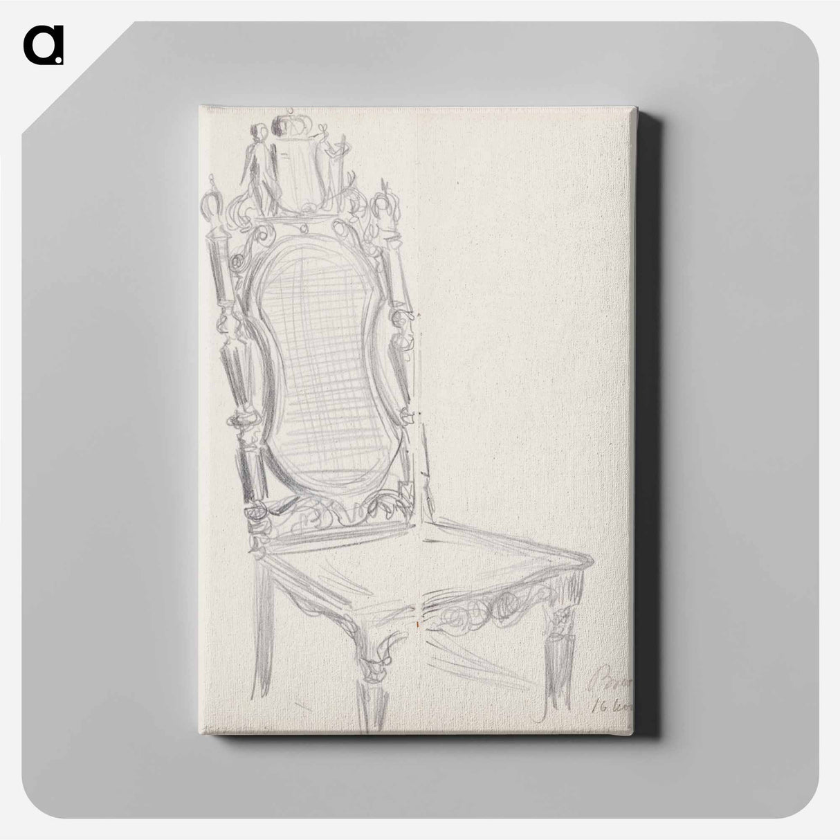 (unknown) - アルバート エーデルフェルト Canvas.