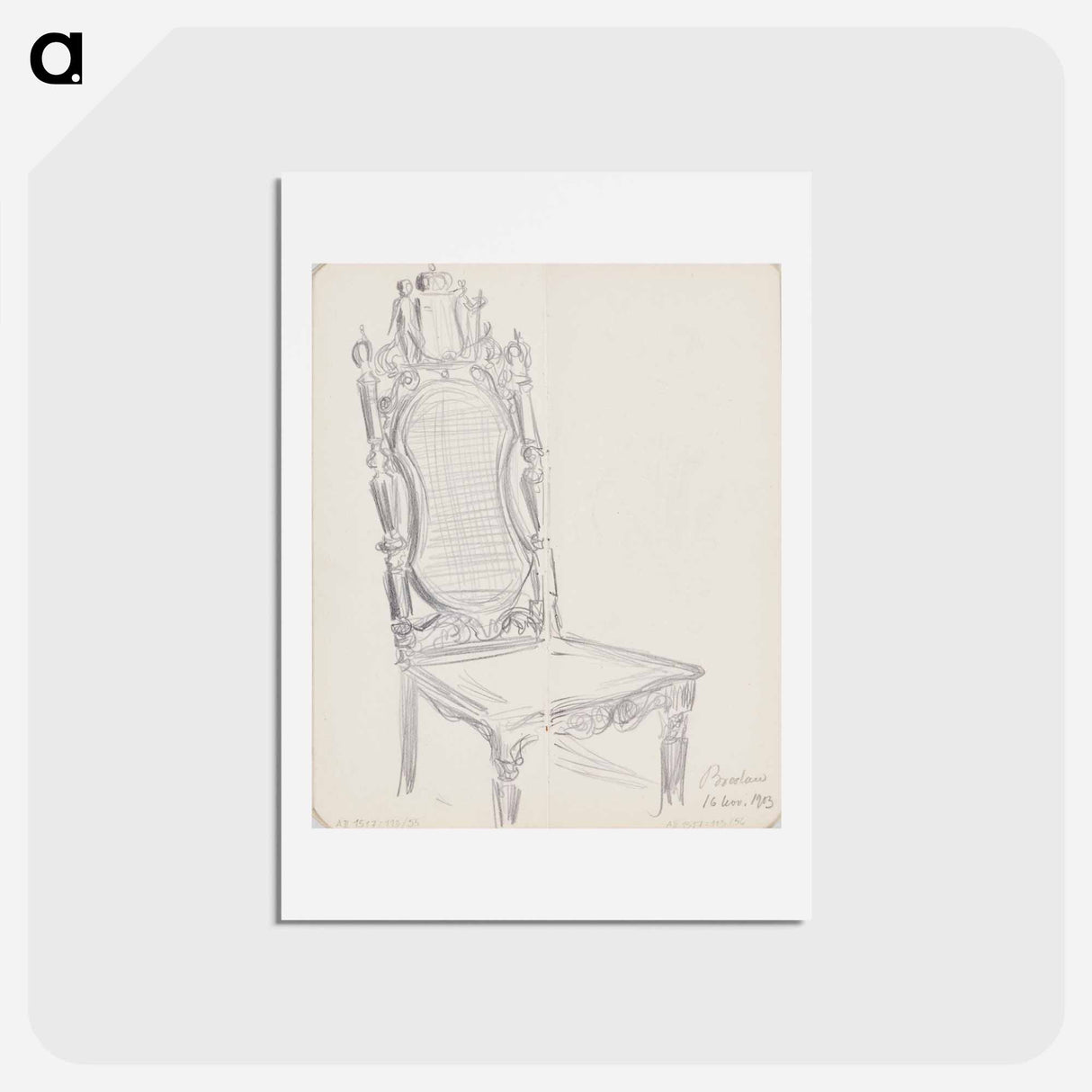 (unknown) - アルバート エーデルフェルト Postcard.