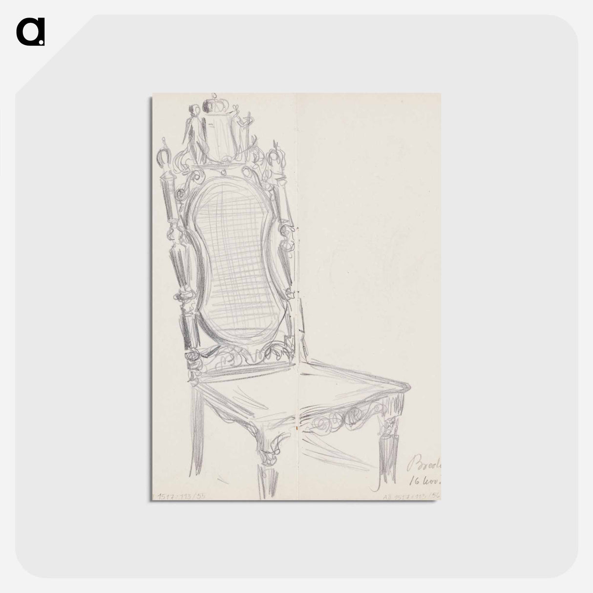 (unknown) - アルバート エーデルフェルト Postcard.