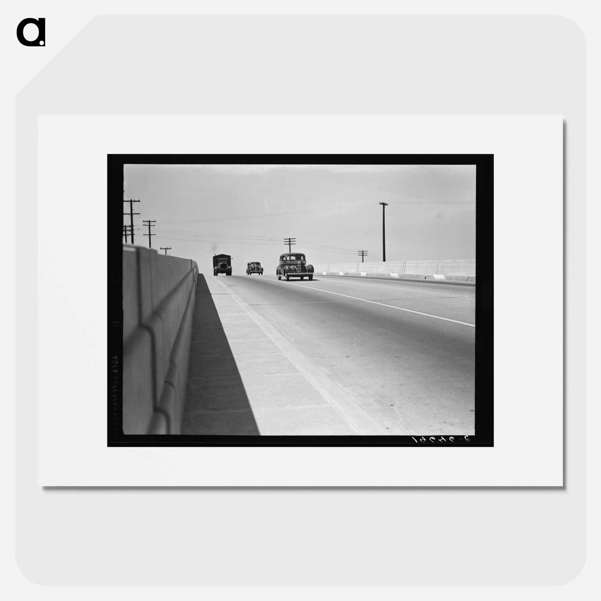 アートポスター-Between Tulare and Fresno - ドロテア ラング Poster.
