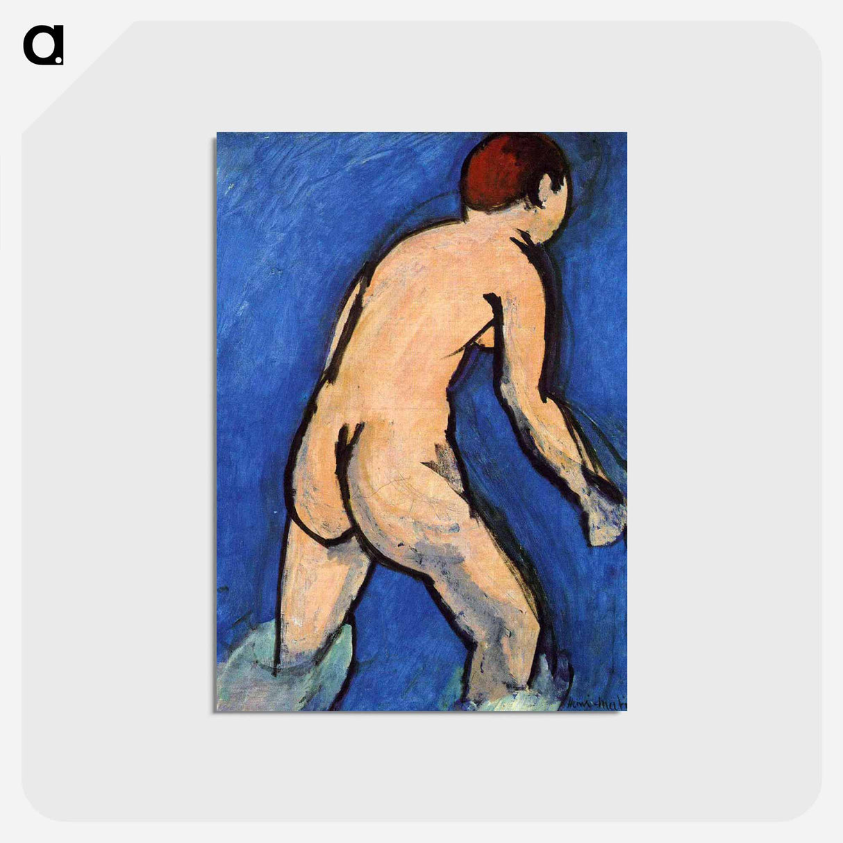 アートポストカード-Bather - アンリ マティス Postcard.