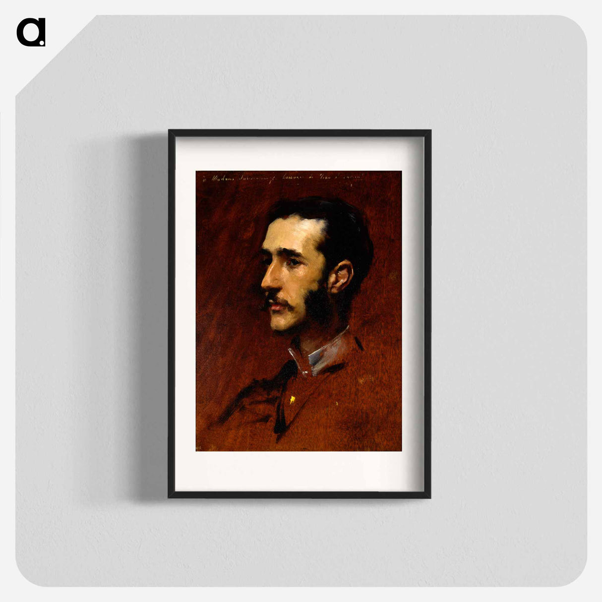 Ramon Subercaseaux - John Singer Sargent Poster.