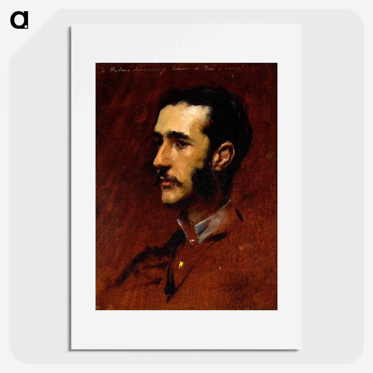 Ramon Subercaseaux - John Singer Sargent Poster.