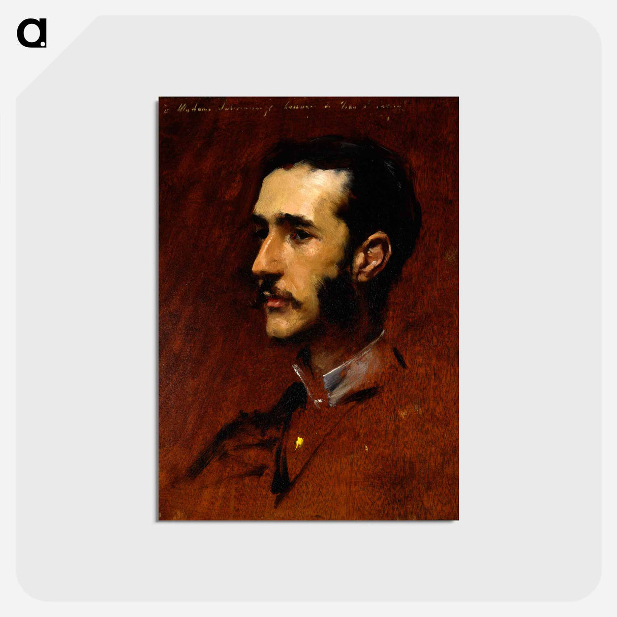 アートポストカード-Ramon Subercaseaux - ジョン シンガー サージェント Postcard.