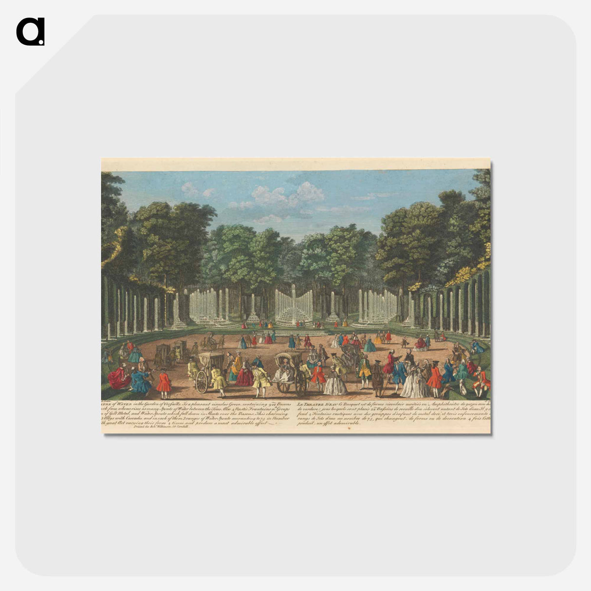 アートポストカード-The Theatre of Water
- イェール大学アートギャラリー Postcard.
