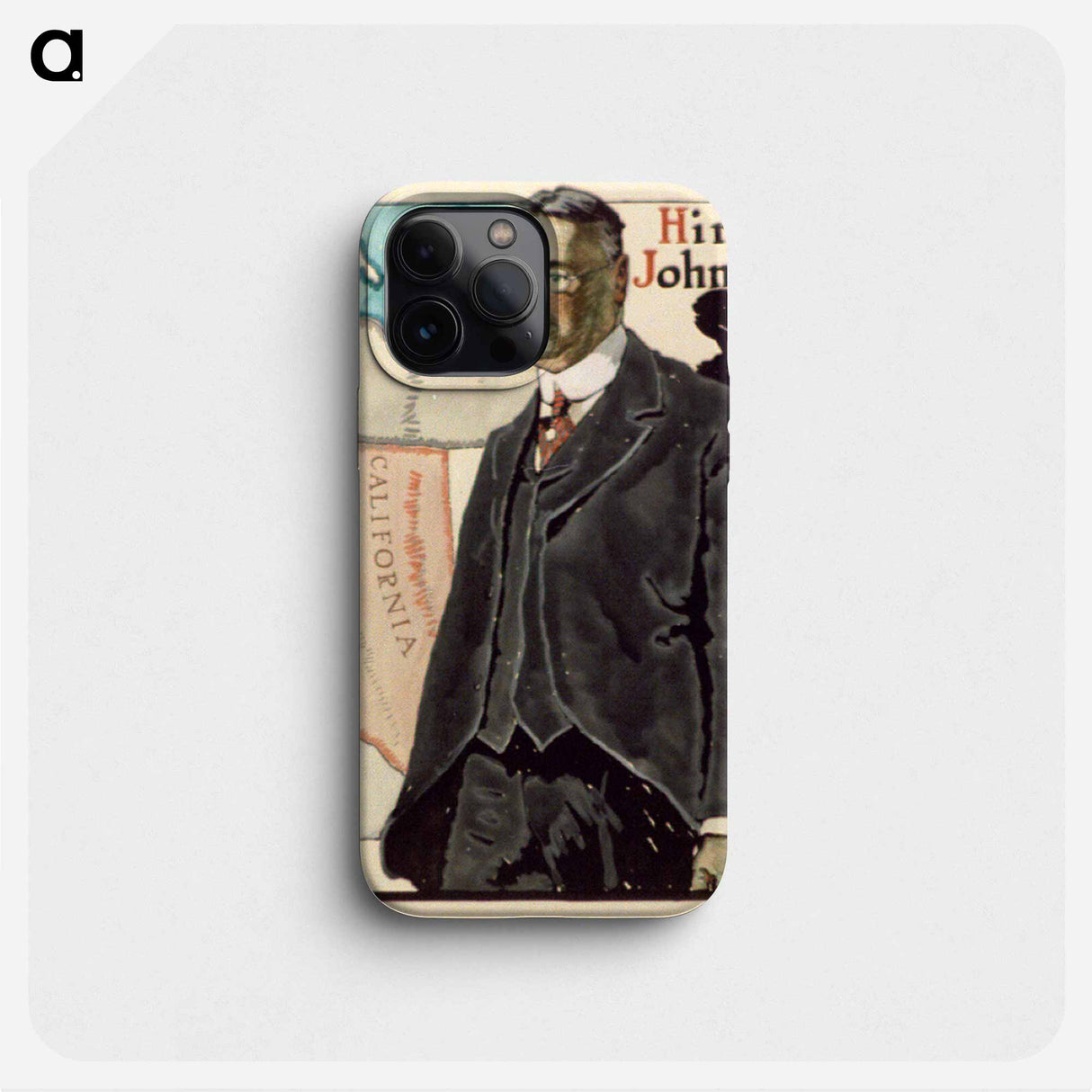 Hiram Johnson - Edward Penfield Phone Case.