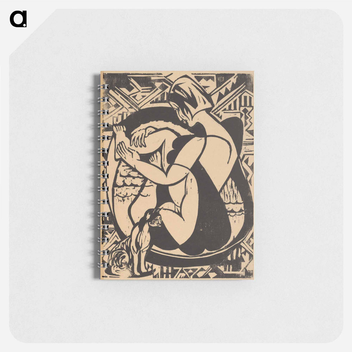 Woman in the Bathtub - エルンスト ルートヴィヒ キルヒナー Memo.