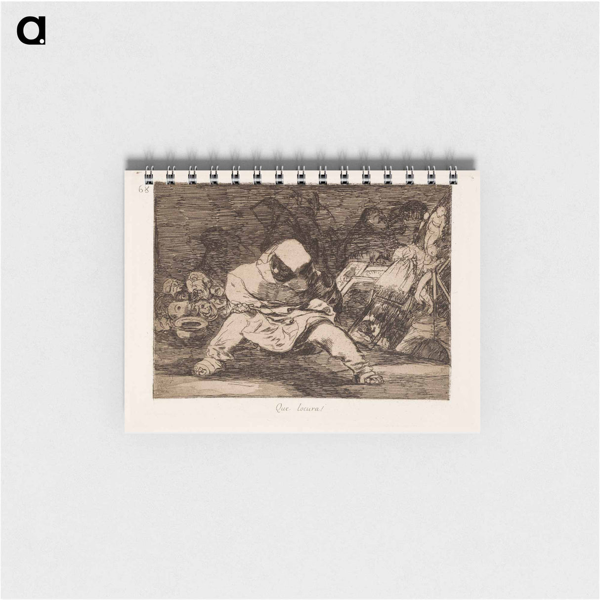 Mikä mielettömyys! (que locura!) - Francisco de Goya Memo.